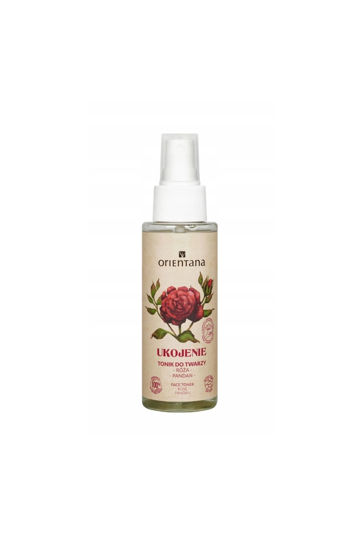 ORIENTANA Tonic Pentru Față Trandafir Japonez Și Amp; Pandan 100 Ml - Trandafir Japonez & Tonic De Față Pandan - Mărime unică