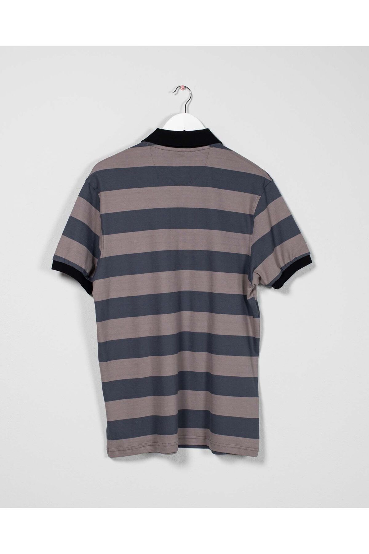 Miniprix-Men's casual striped cotton T-shirt 24KOS47001 4