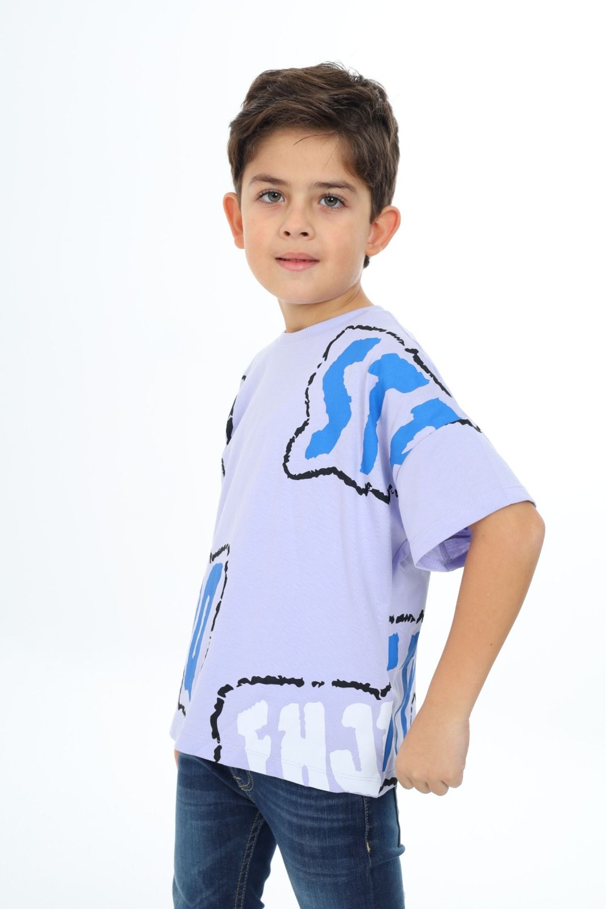 Toontoy-Boys' Stpo Printed T-Shirt 2