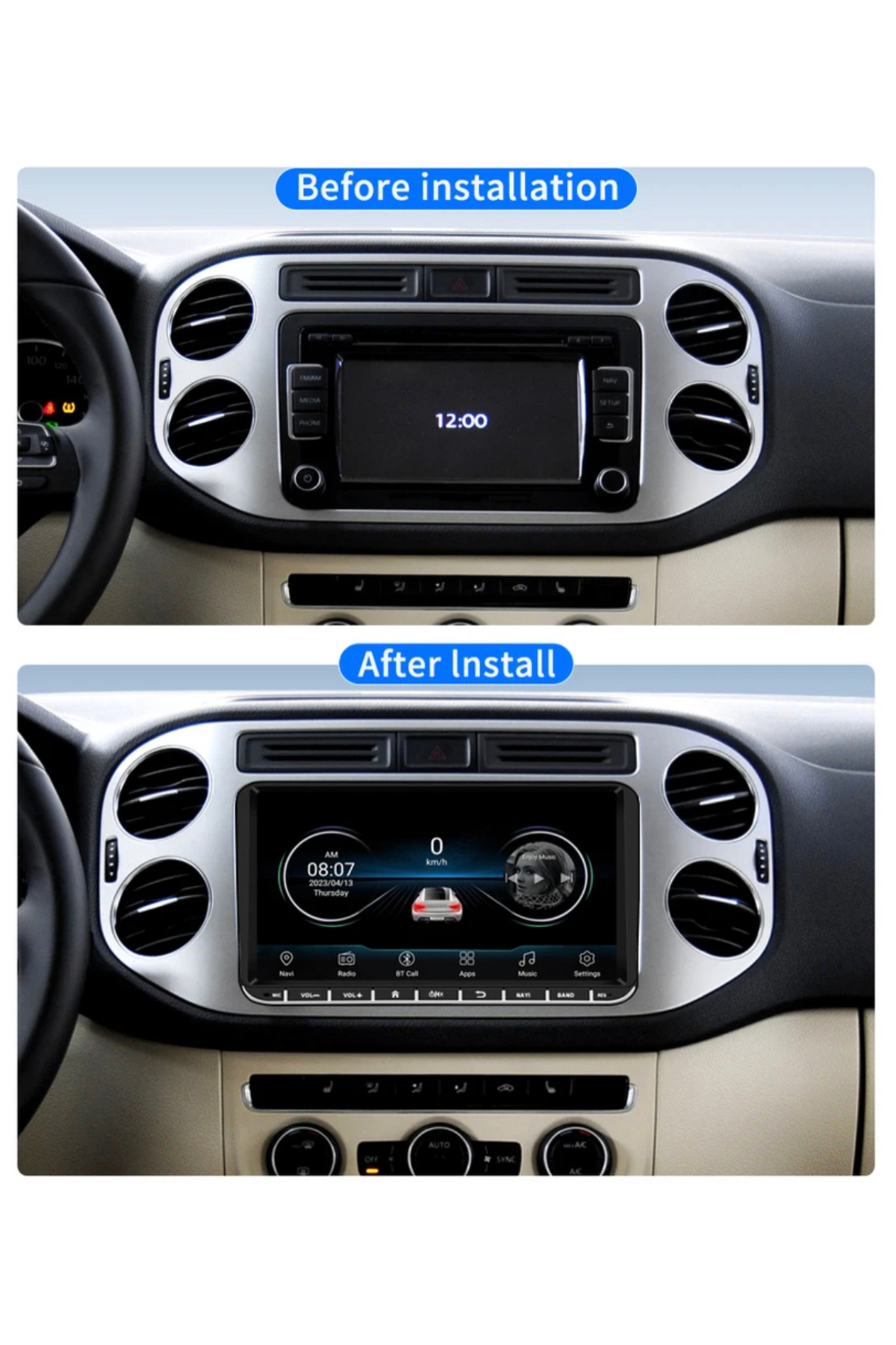 newfron NF-Z9V1 Vw 9'' inch 4/32gb Volkswagen-Seat-Skoda andriod