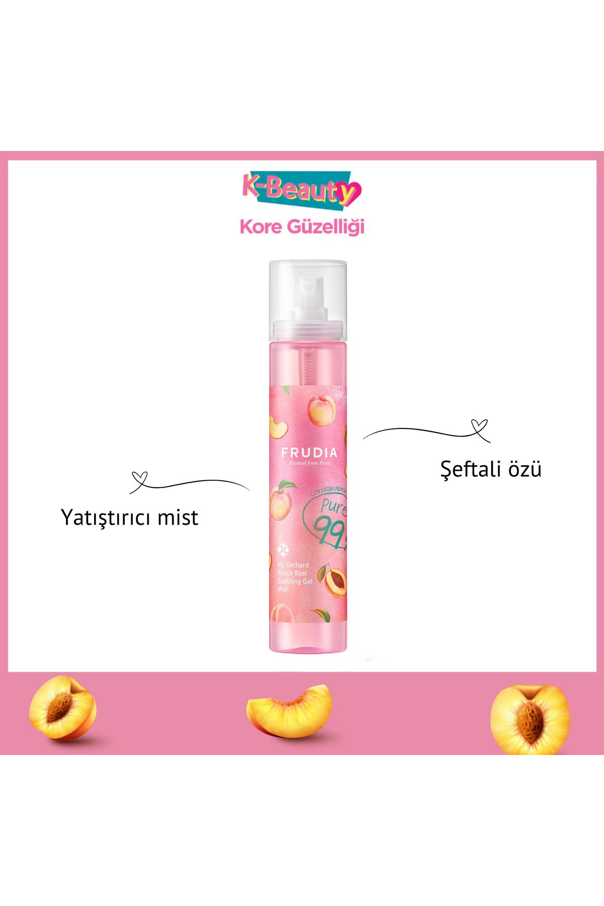 FRUDIA My Orchard Soothing Mist Şeftali 125 ml