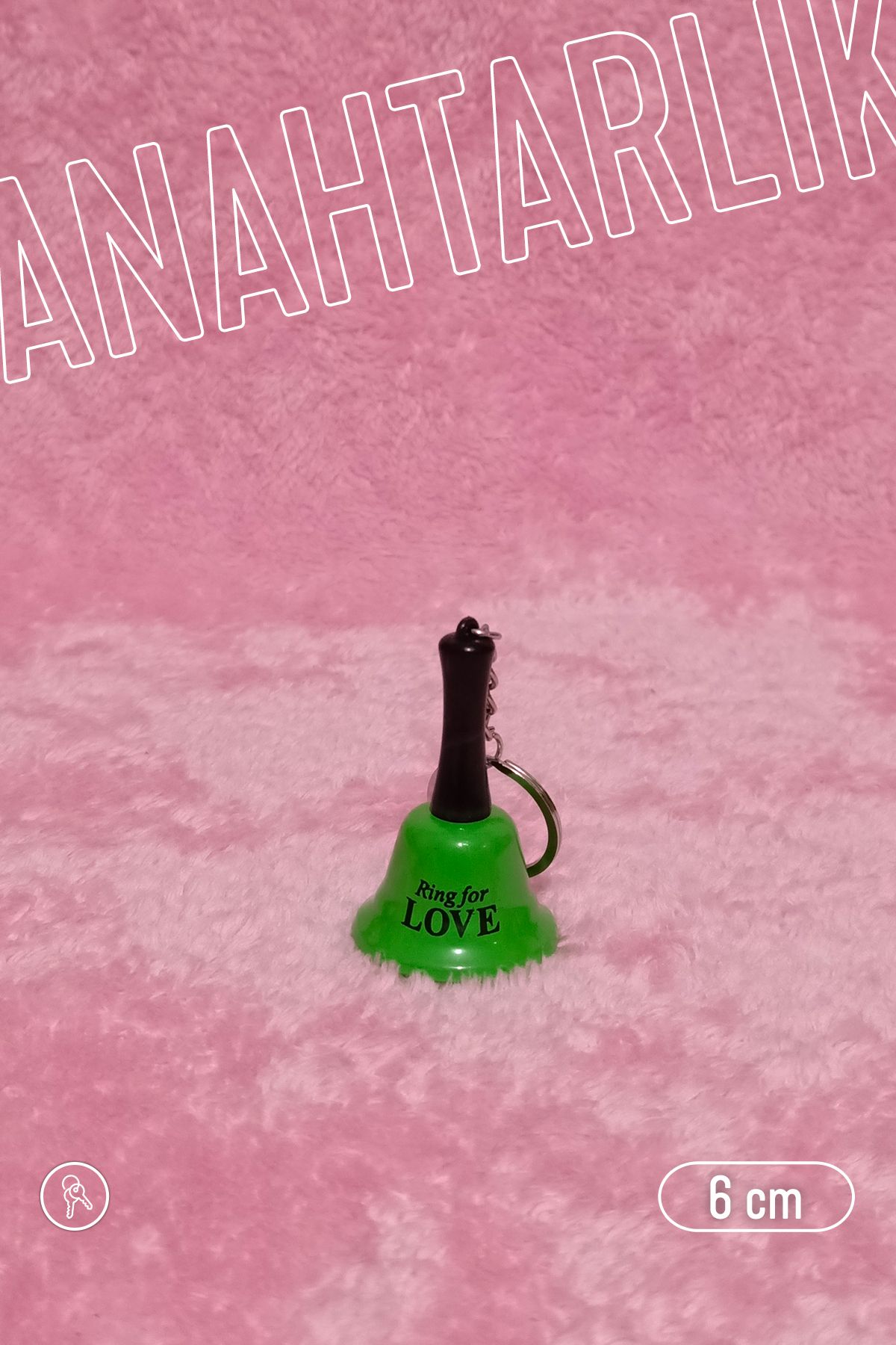 Tenda Ring For Love anahtarlık (yeşil)