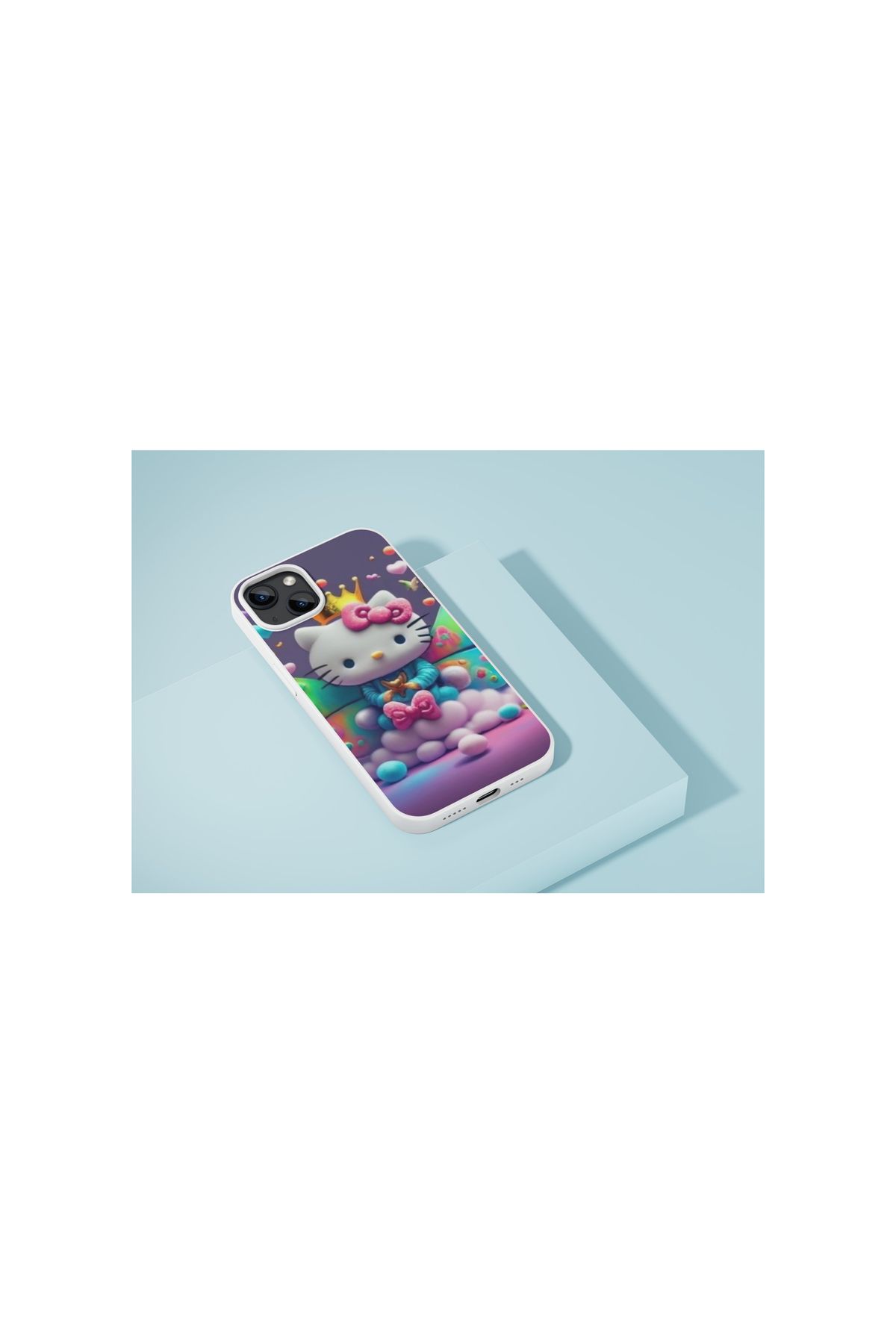 SOFTCASE Hello Kitty Tüm Modellere Uyumlu Kılıf Iphone 6,7,8,x,11,12,13,14,15,16 Plus