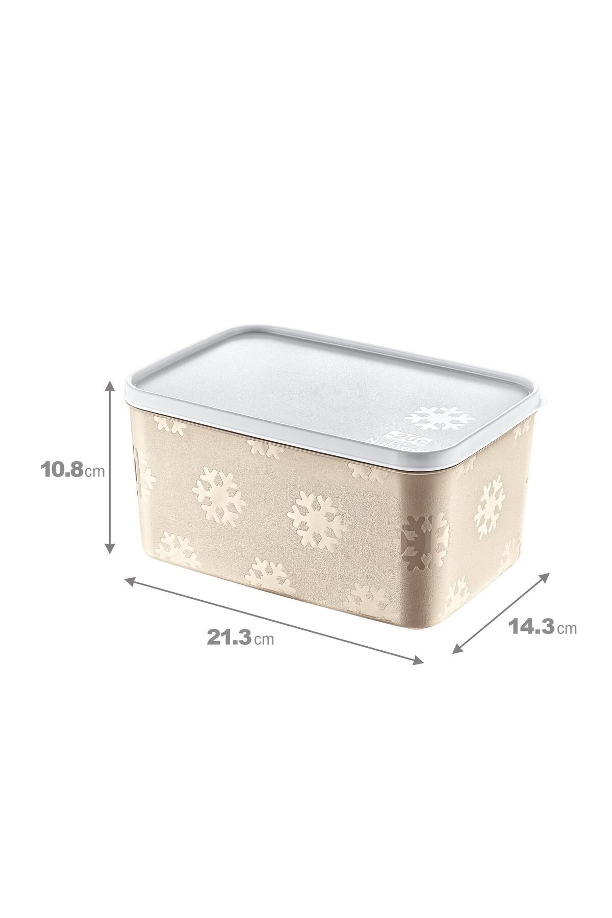 Smartware-Latte 2600 ml - Set of 2 No Frost Storage Containers 3