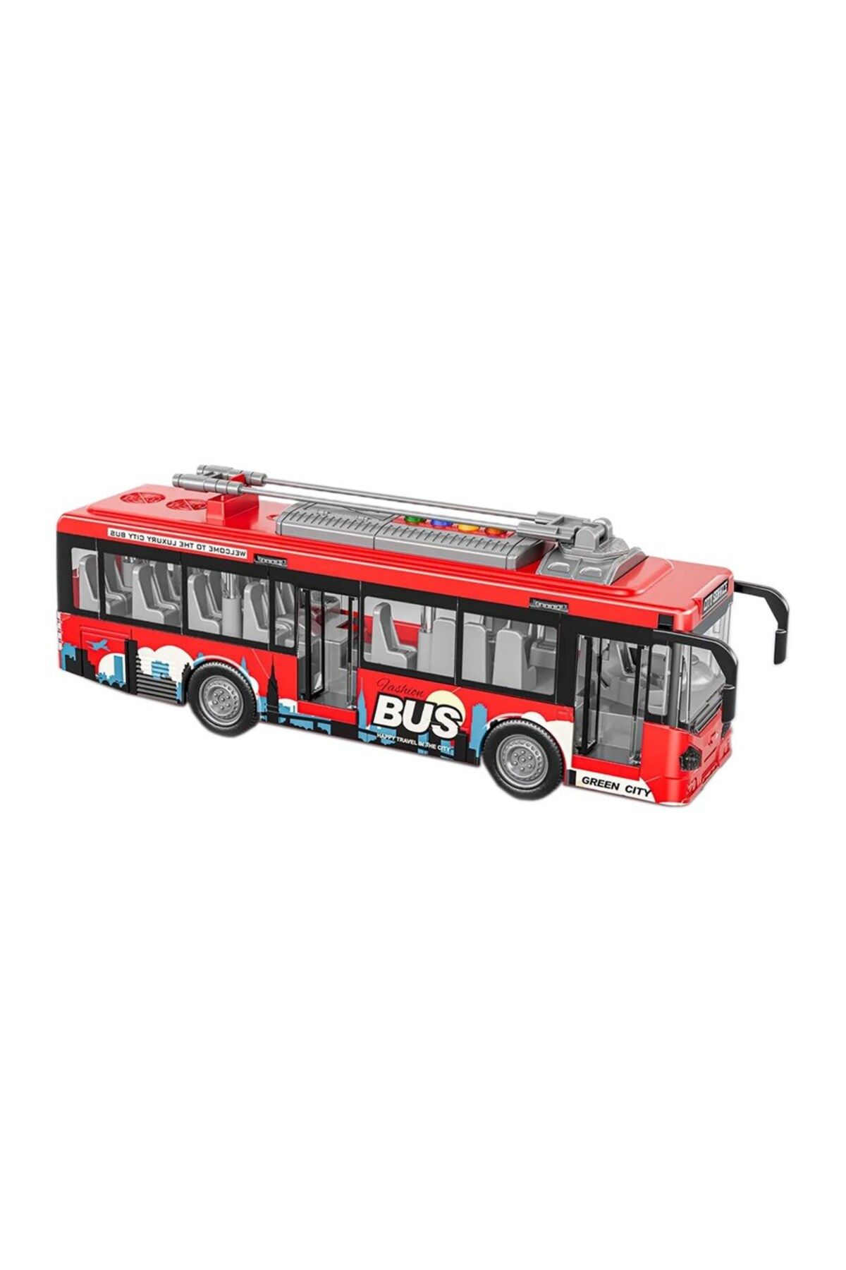 ctoy Oyuncak Işıklı ve Sesli Otobüs Js121