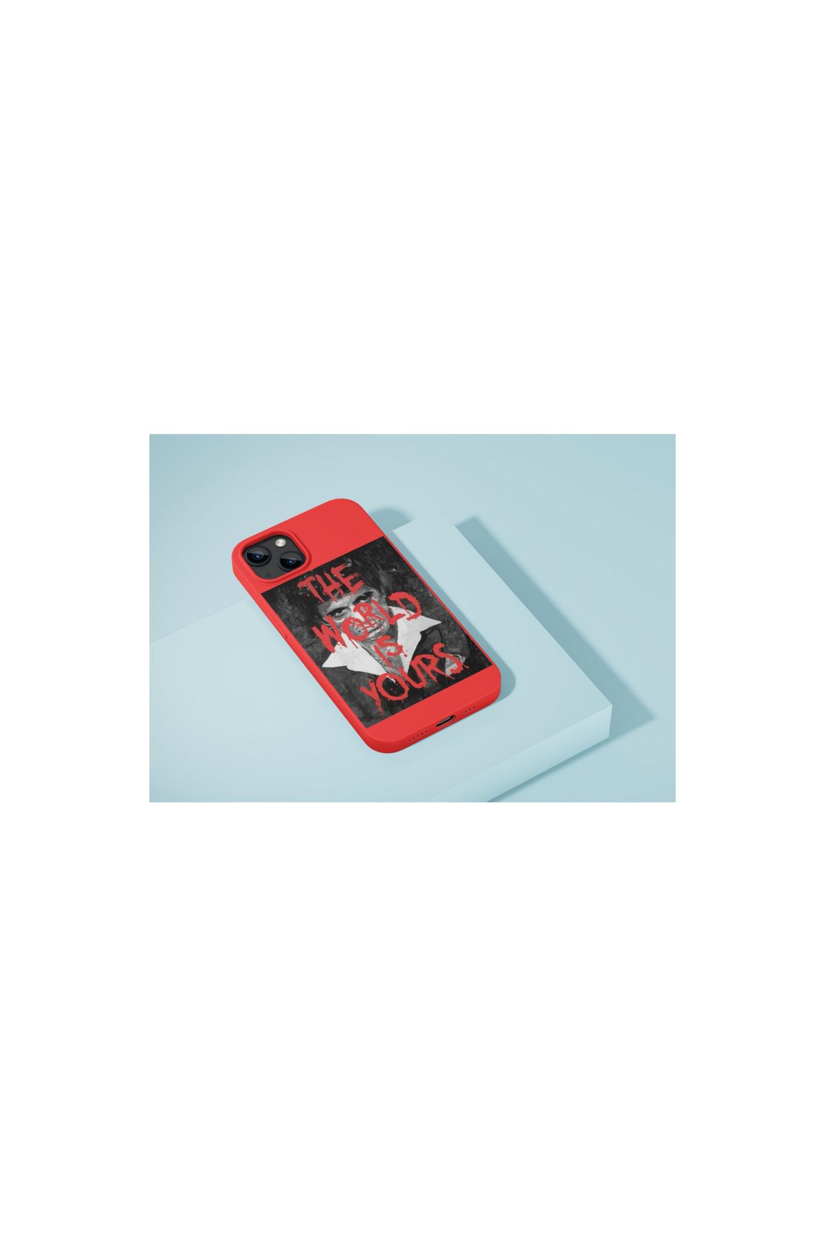 SOFTCASE Tony Montana Scarface Tüm Modellere Uyumlu Kılıf Iphone 6,7,8,x,11,12,13,14,15,16 Plus