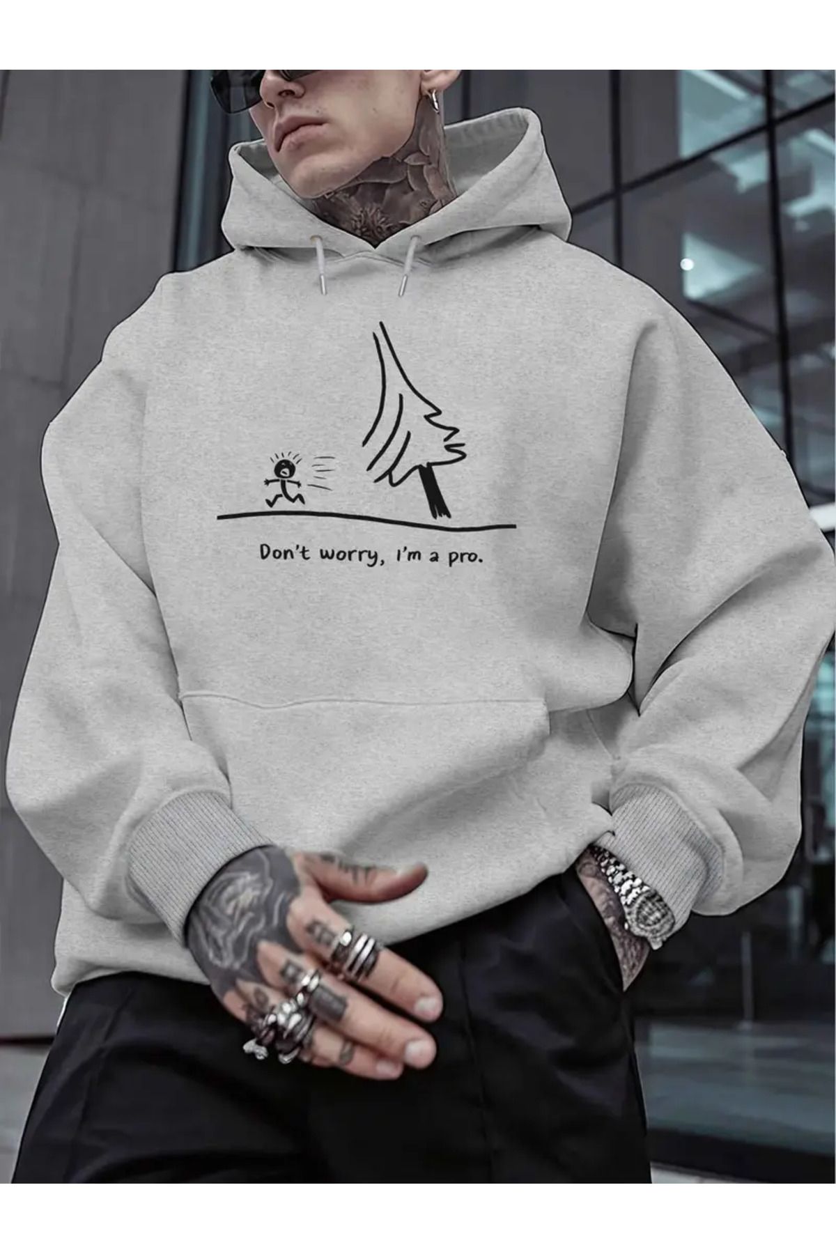 rahatbaski Moda Erkekler İçin Baskılı Sweatshirtler