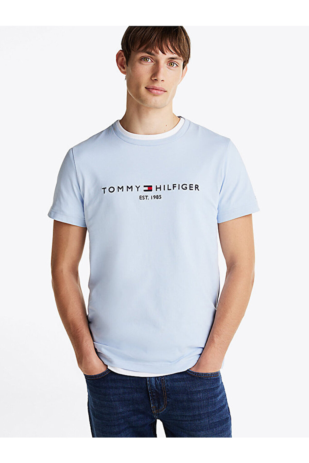 تیشرتمردانهTommy Hilfigerآبی