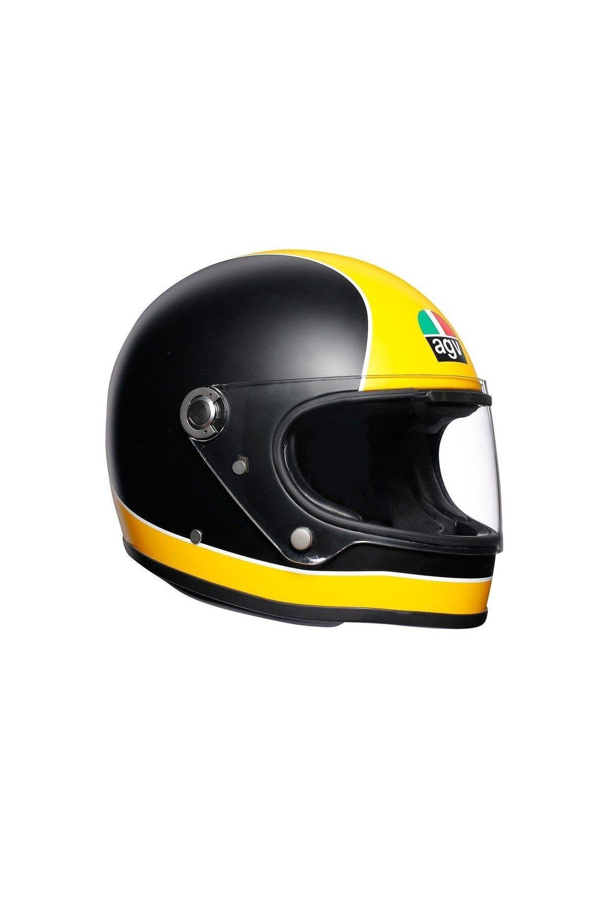 AGV Kask/x3000 Multı Super Matt Blk/ylw