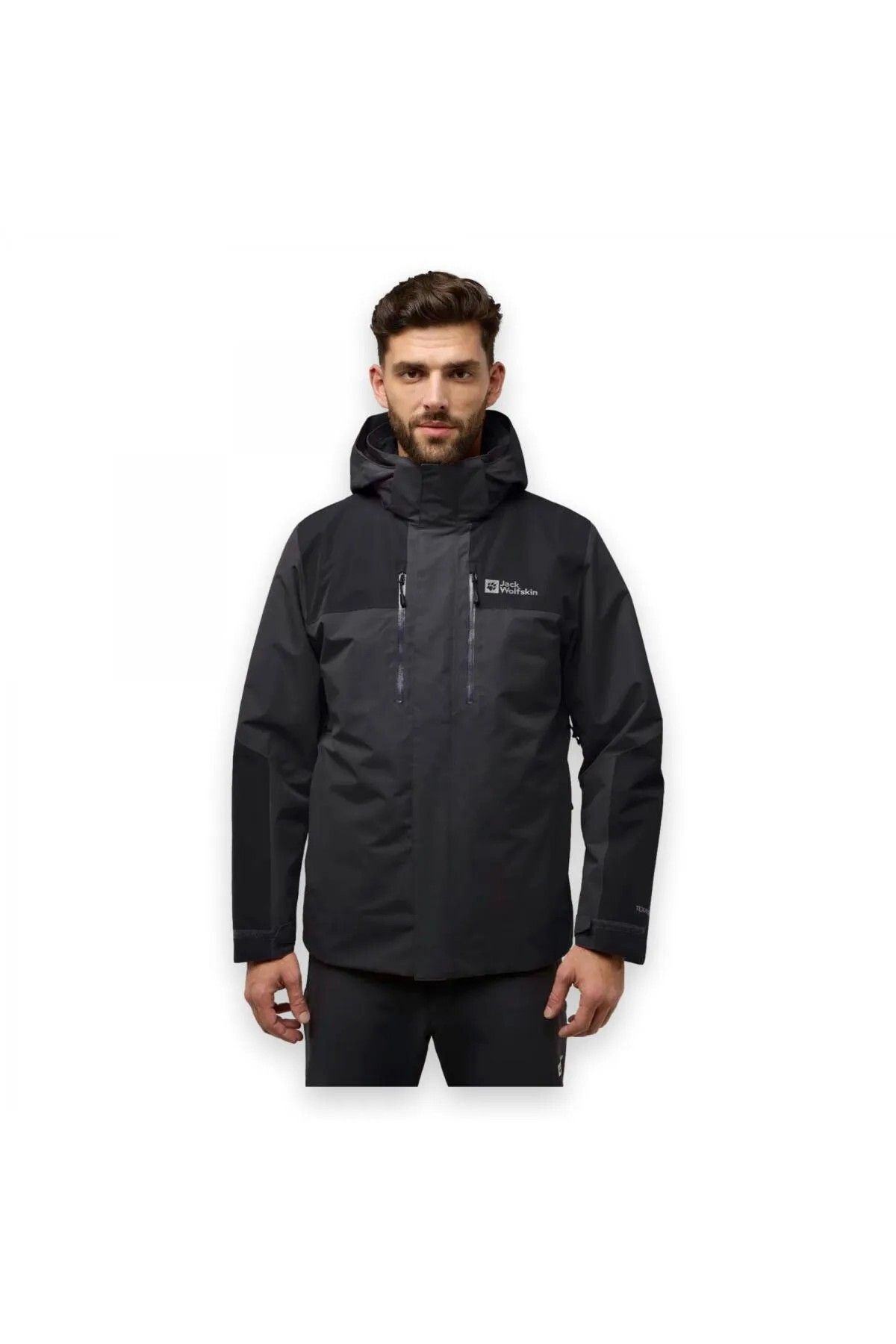 کت مردانه فضای باز مردانه A61858-635 Jasper 3IN1 M Jack Wolfskin