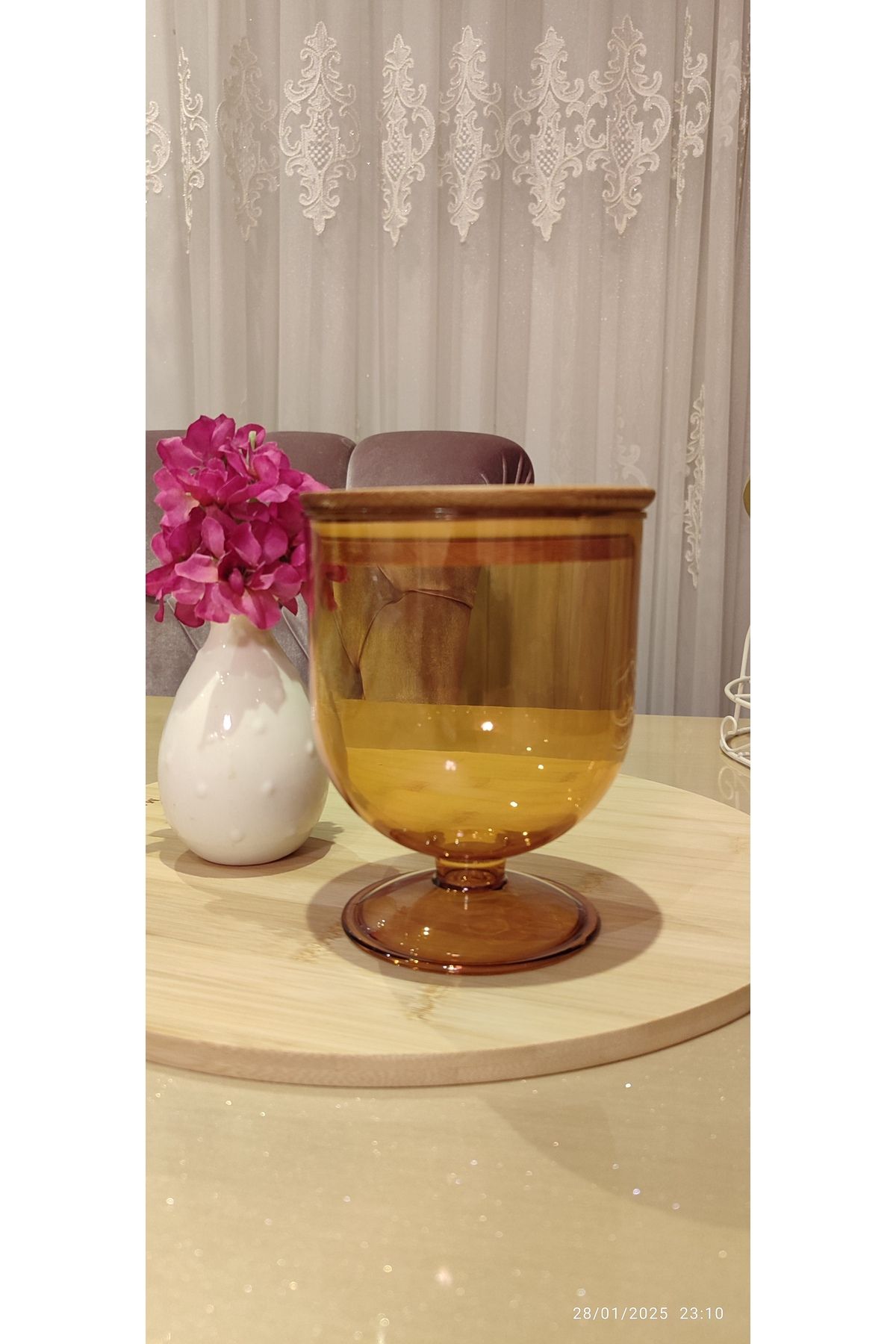 Madame Coco-Marion Wooden Storage Container with Lid 1600 ml 5