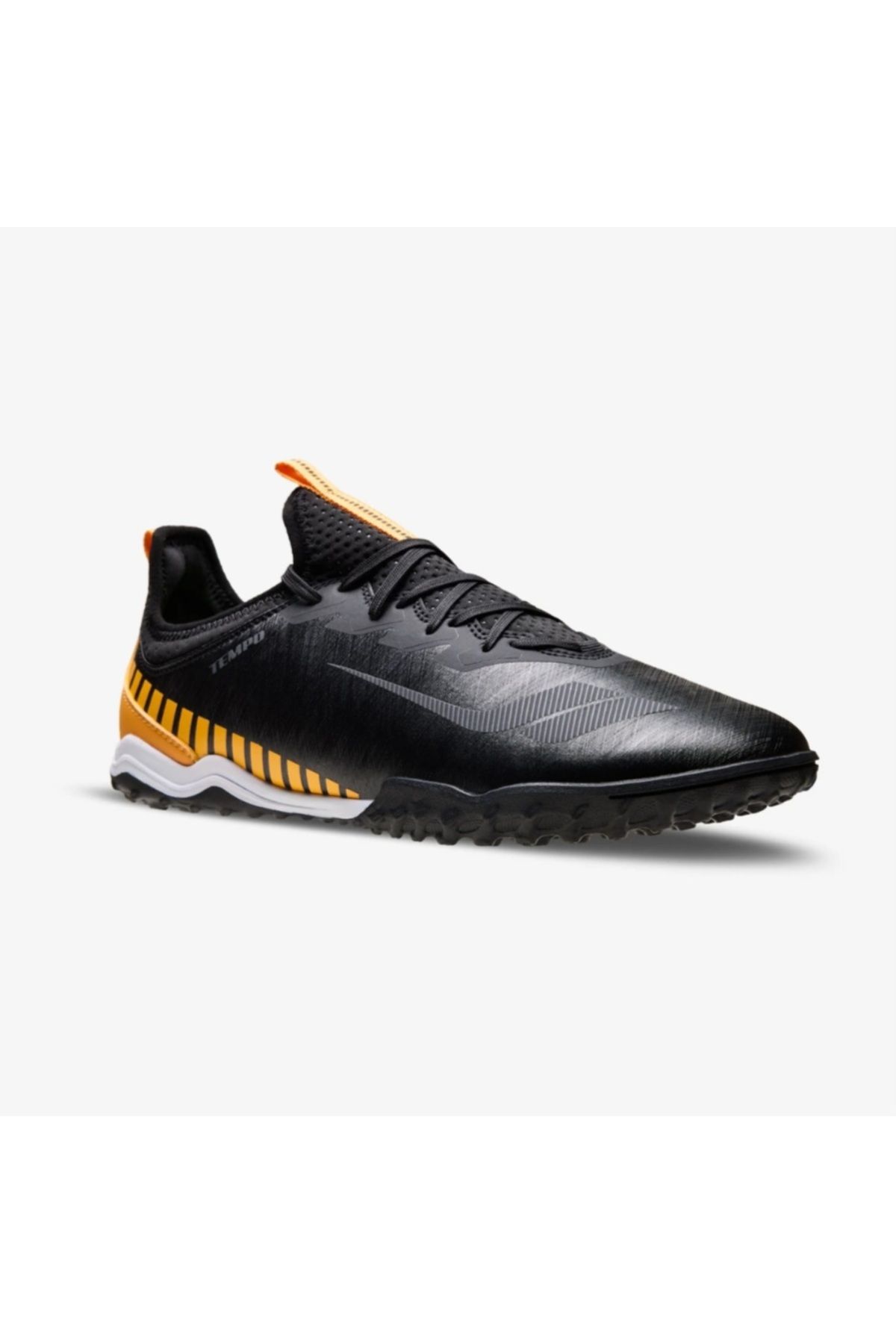 Lescon-Tempo 3 Black Men's Astroturf Football Shoes 2