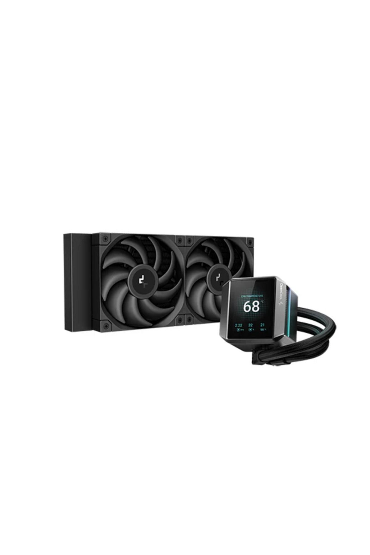 Deep Cool DeepCool MYSTIQUE Series LCD 240 mm Intel(1700p/1851p)-AMD Uyumlu Sıvı Soğutucu