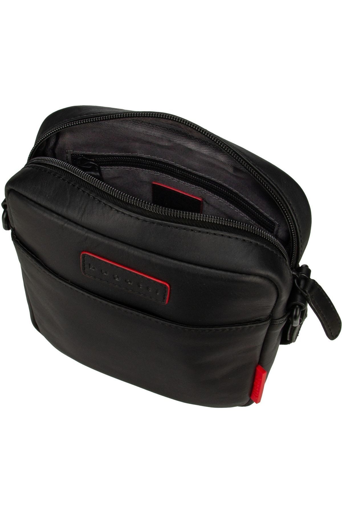 BUGATTI-Clark Umhängetasche Leder 18 cm 3