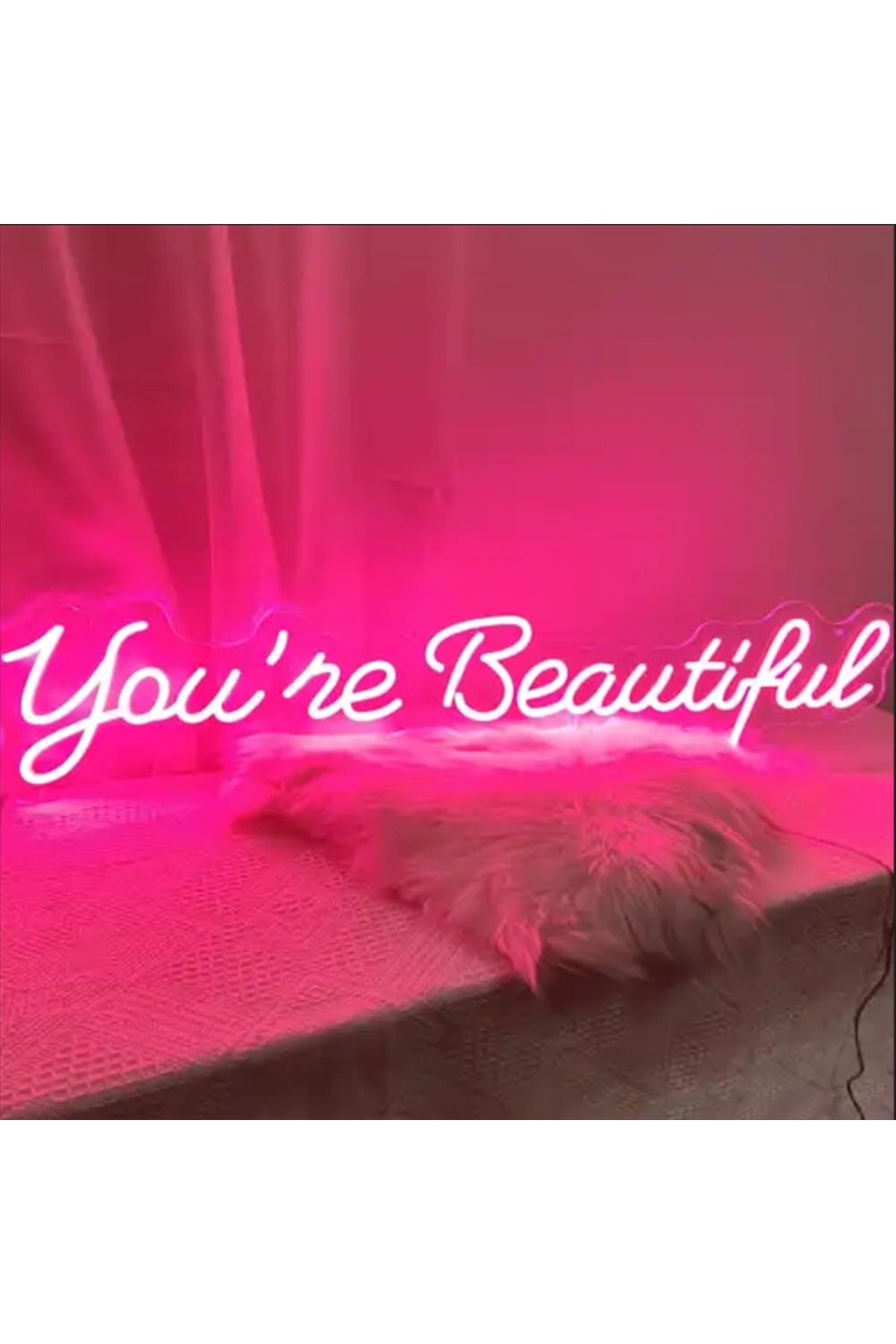 Neon YOU'RE BEAUTİFUL | 100*30 CM