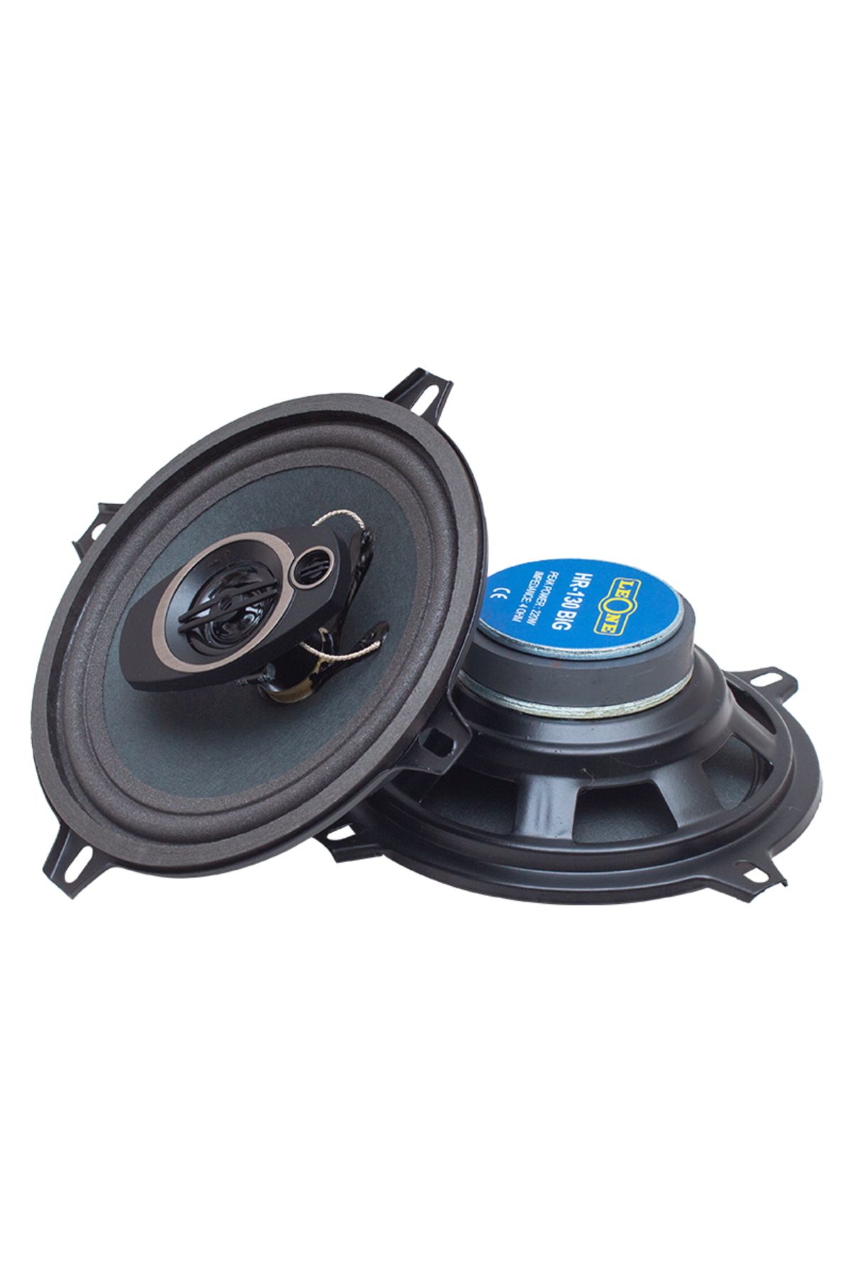 LEONE HR-130 BIG 13 CM 220 WATT MAX 110 WATT RMS 3 YOLLU 2Lİ TAKIM KUTULU OTO HOPARLÖR
