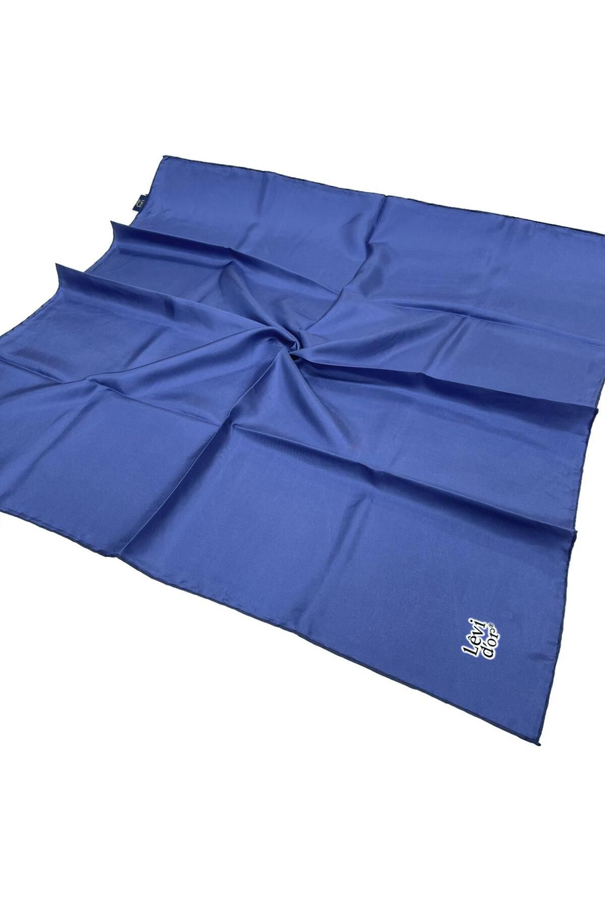 روسری آبی Twill ̇pek LD3752 42 Levidor
