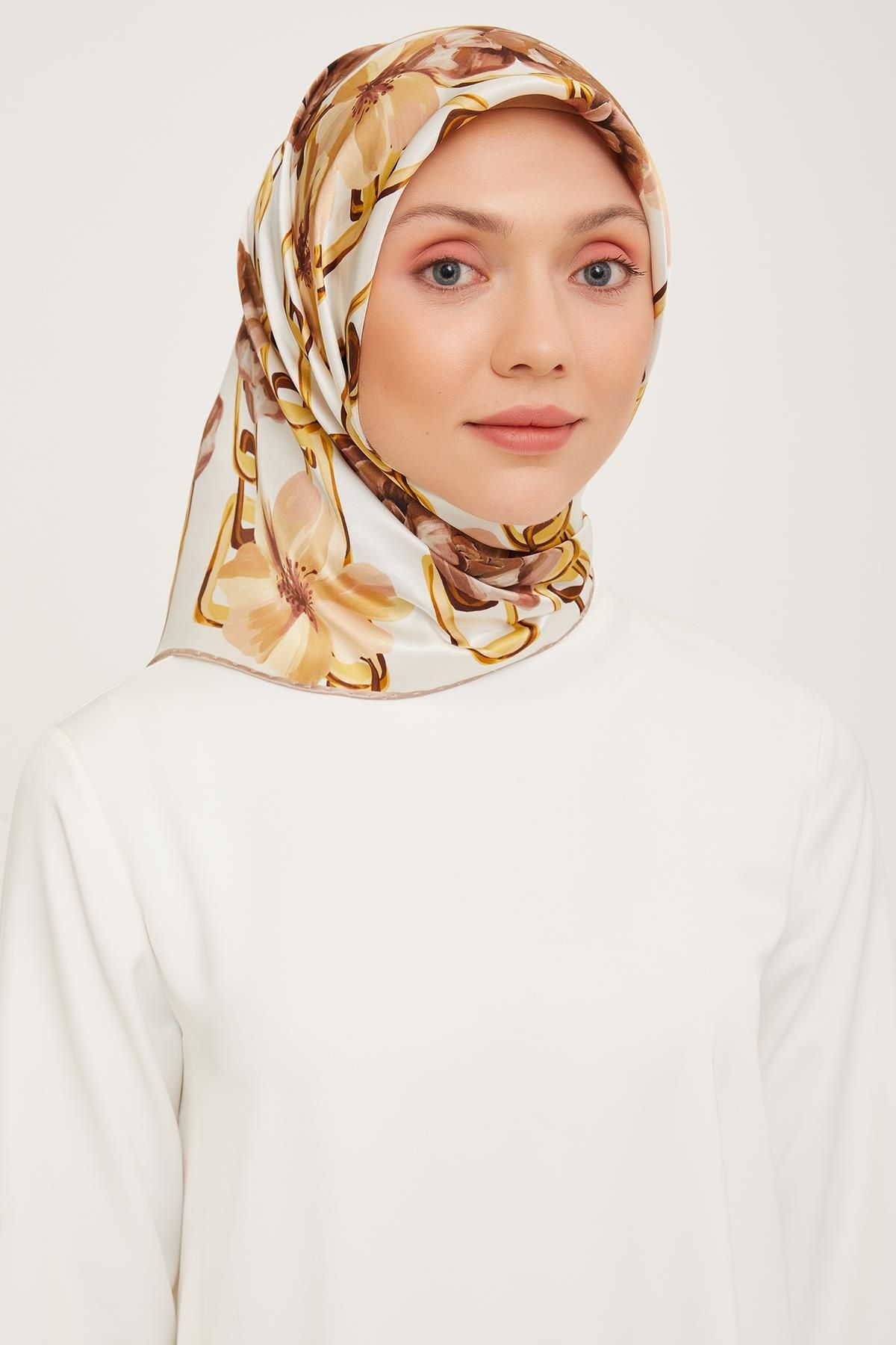 Armine-Silk Scarf 2024 Winter - 9034-37 Twill 2