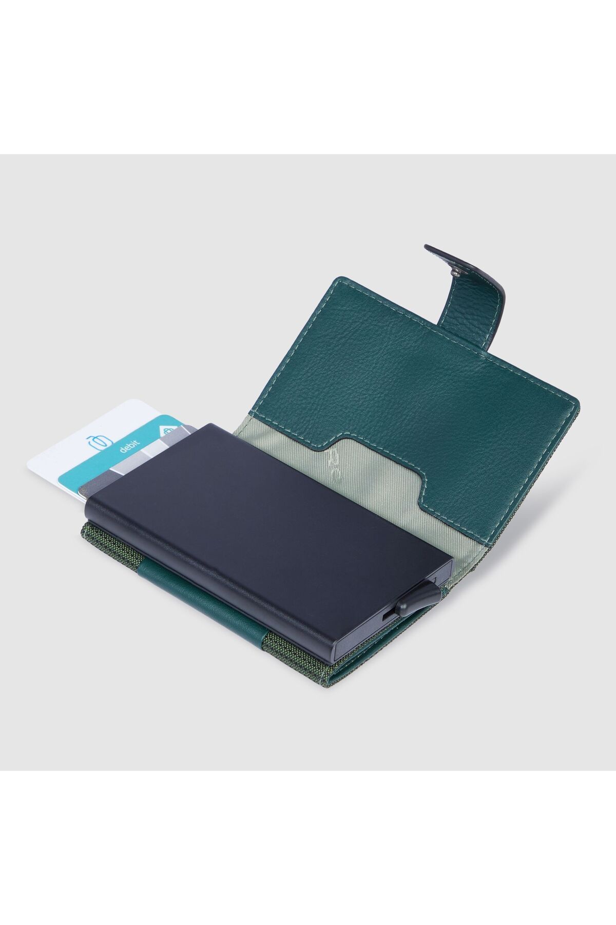 PIQUADRO-S137 Kreditkartenetui RFID Schutz Leder 6.5 cm 6