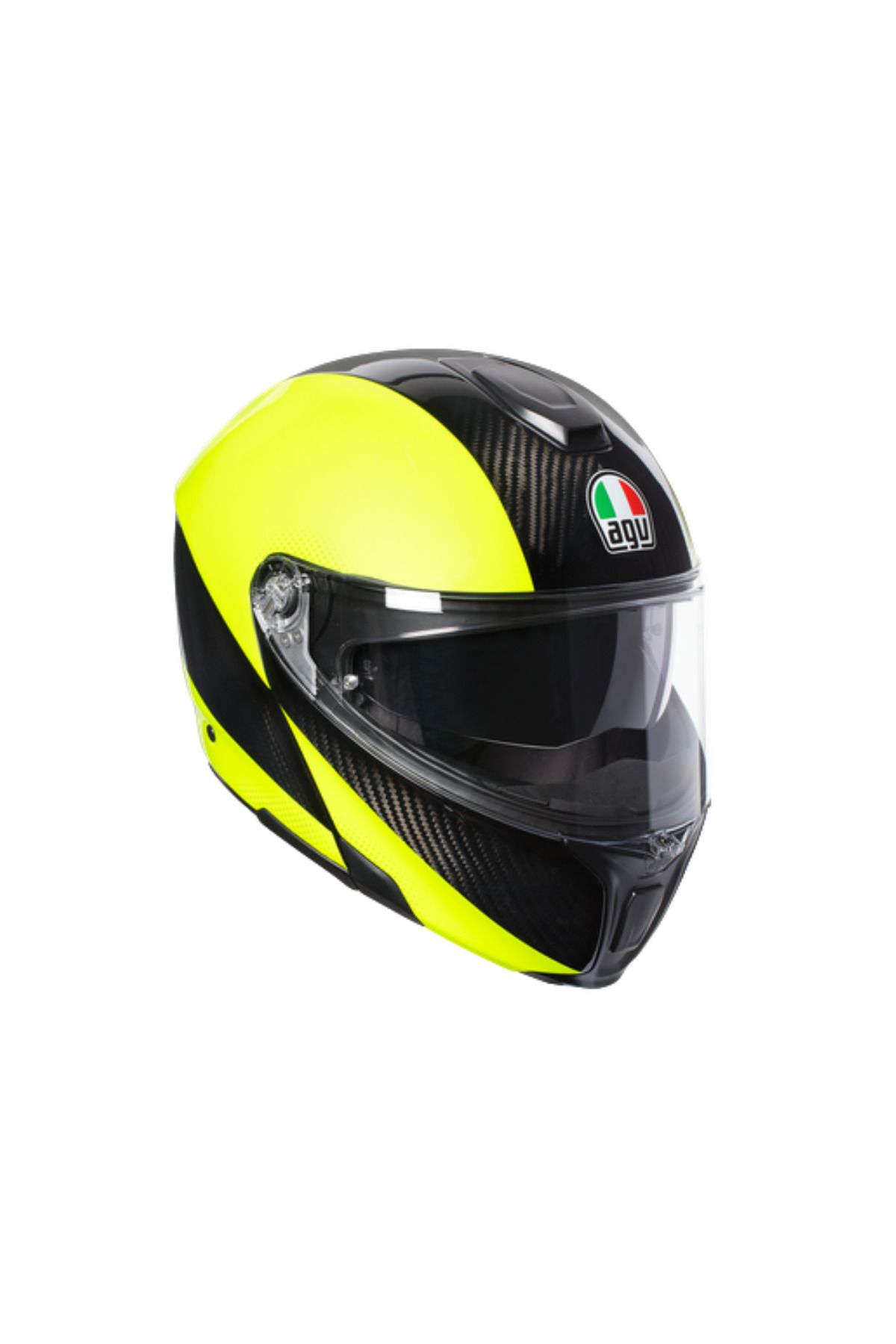 AGV KASK/SPORTMODULAR MULTI PLK HIVIS CR.YLW.FL