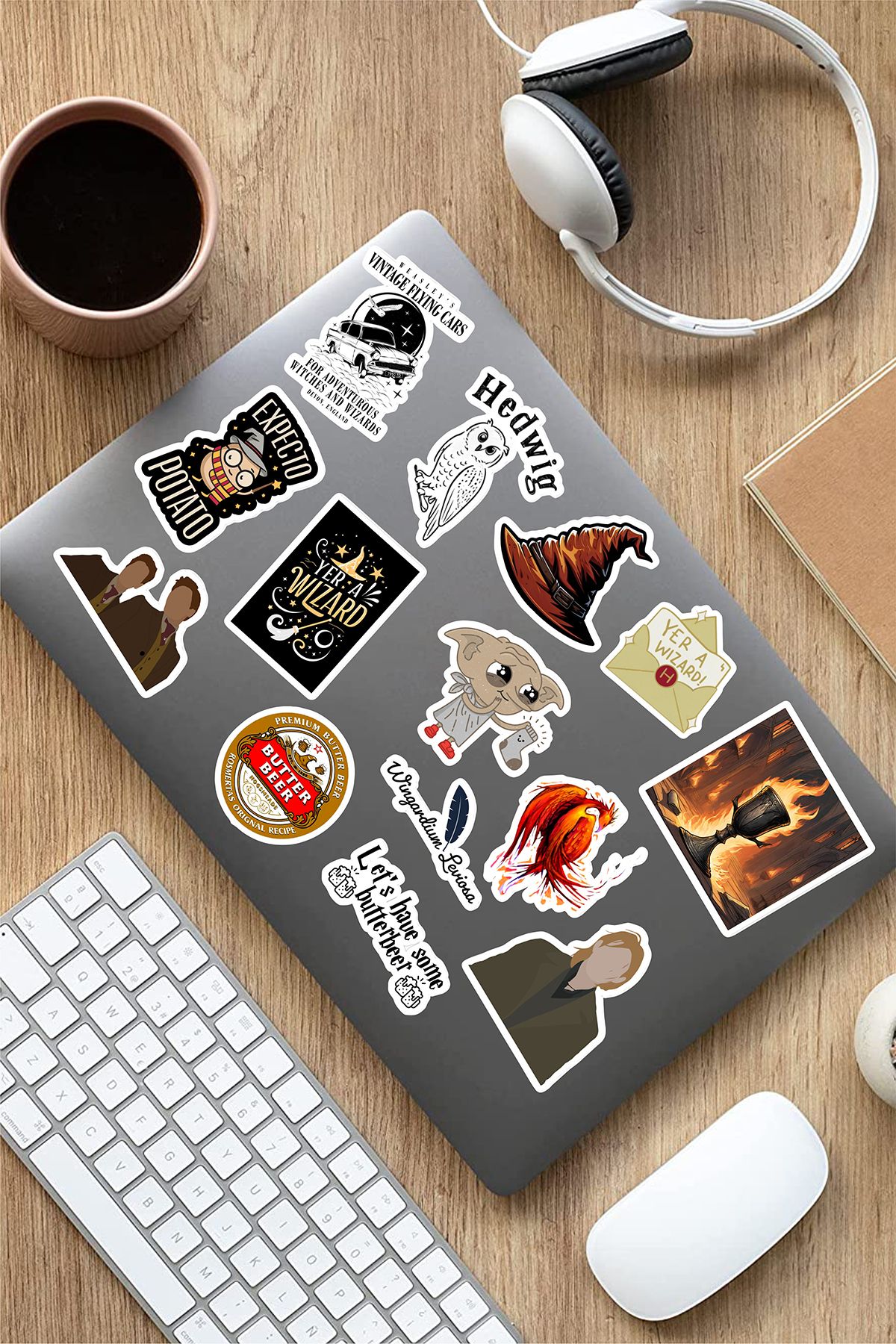 AR Sticker Set De Autocolante Pentru Tabletă Pentru Laptop Cu Tematică Harry Potter 4 - One Size