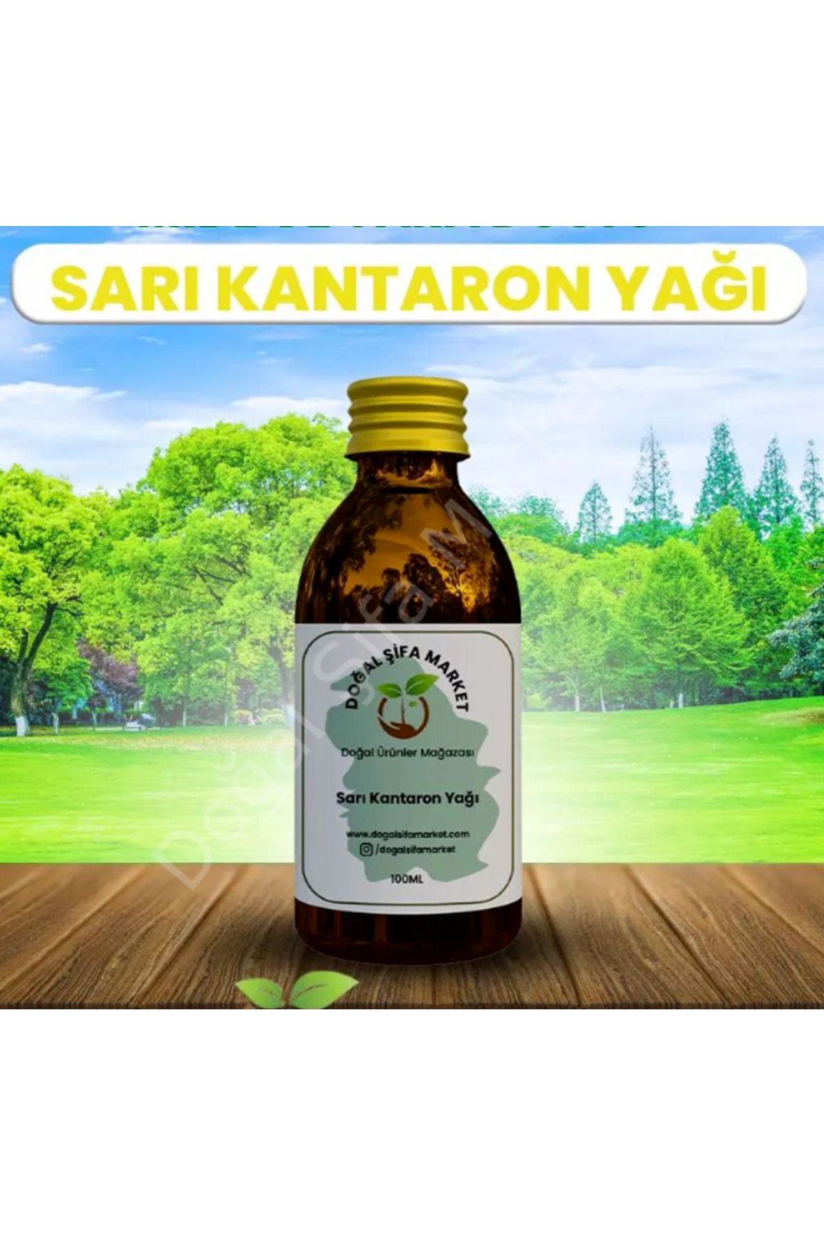 DOĞAL ŞİFA MARKET Sarı Kantaron Yağı 100 ML