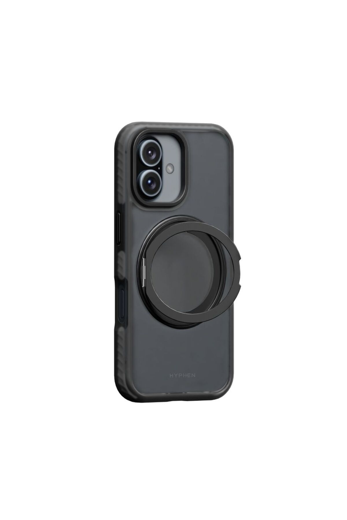HYPHEN-AXEL Shockproof MagSafe Case with Rotating Ring Stand - iPhone 16 1