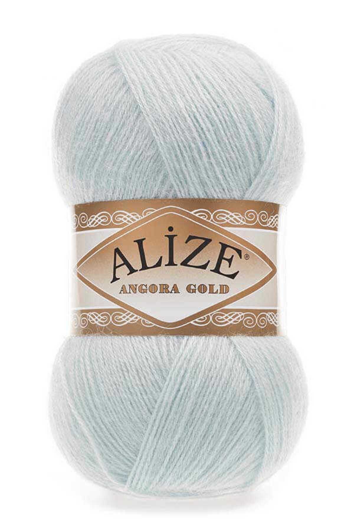 Alize Angora Gold Örgü İpi 514 Buz Mavi