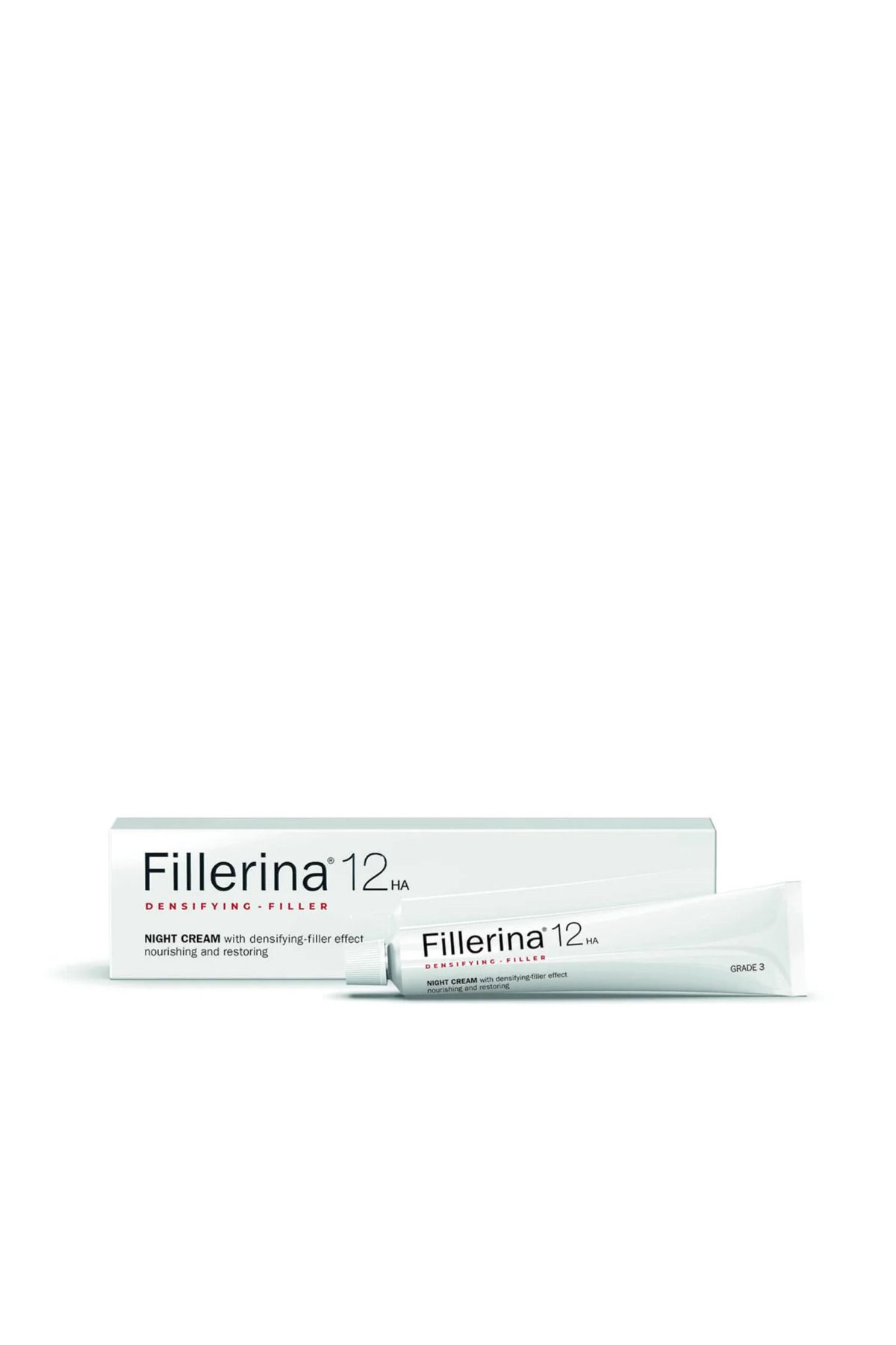 FILLERINA 12 Densifying-Filler Night Cream Grade 3 Gece Boyunca Gençleştirici Etki 50ml