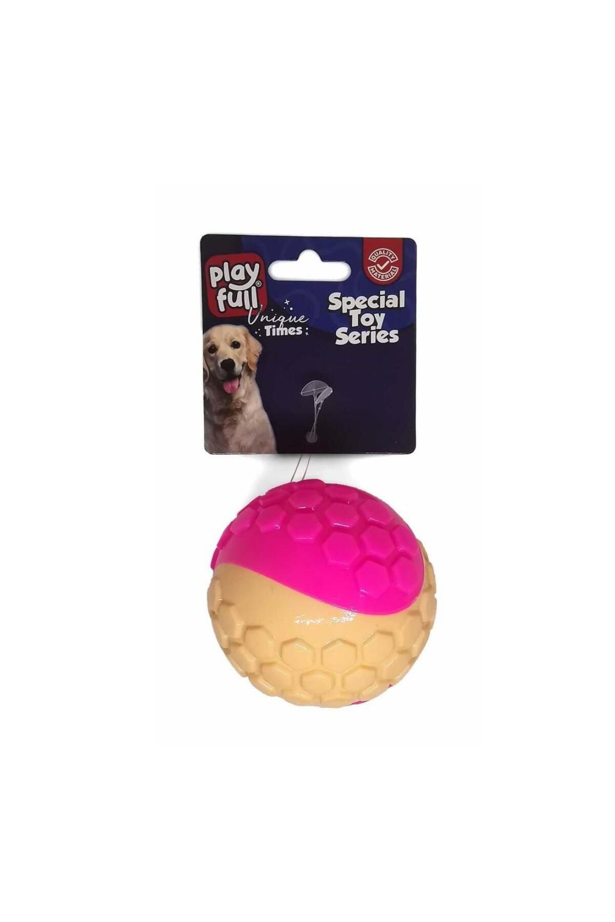 YEMCİPETSHOP Playfull Plastik Top Köpek Oyuncağı 6 Cm 58 Gr