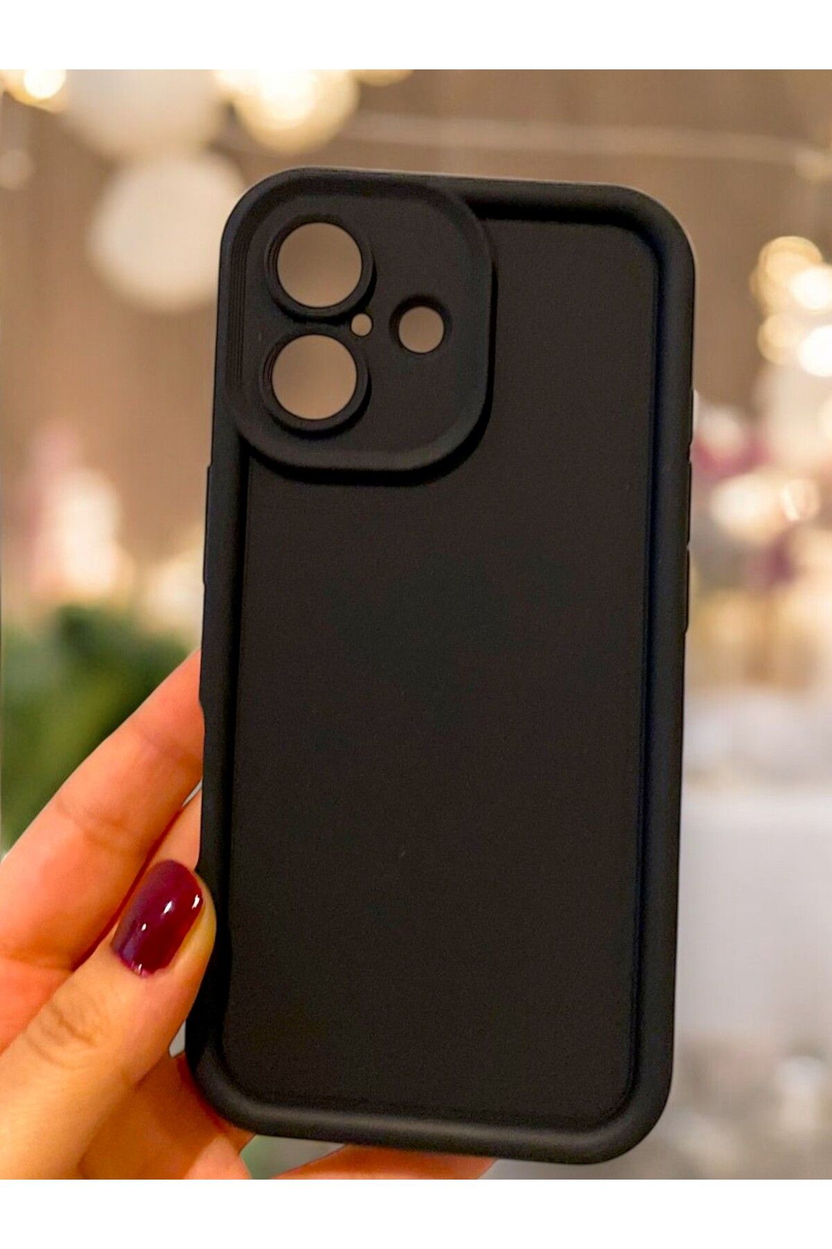 iamcase iphone 16 Uyumlu Kılıf Darbeye Dayanıklı Kamera Koruyuculu Kaliteli Yumuşak Silikon Kapak