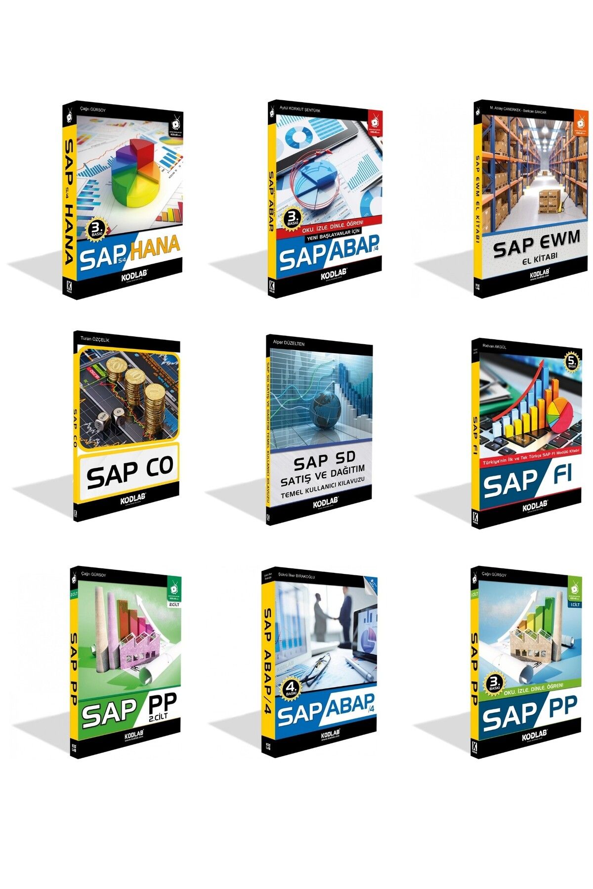 Kodlab Yayın Dağıtım MEGA SAP EĞİTİM SETİ