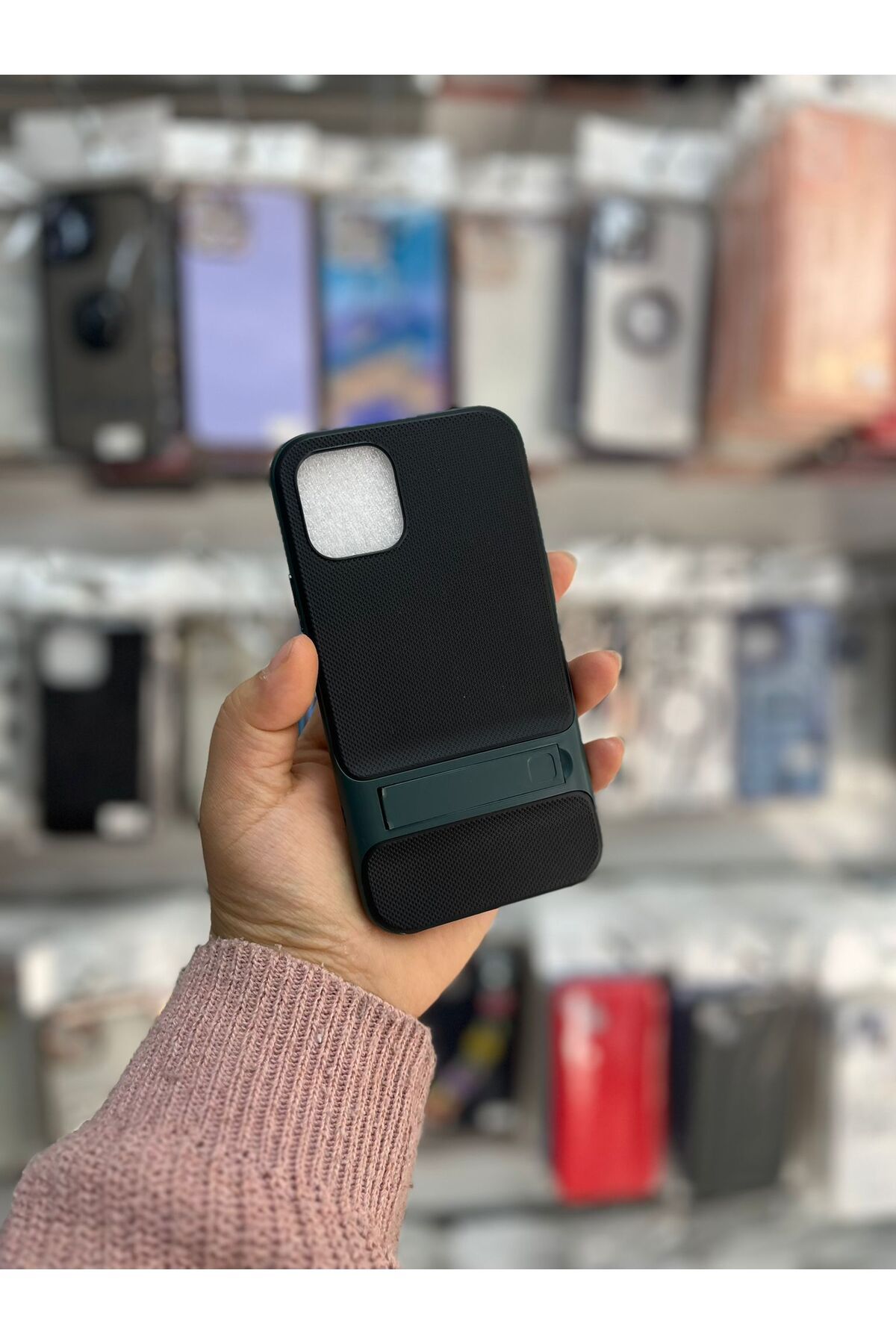 TECNOTREND APPLE İPHONE 11 PRO STANDLI VERUS SİLİKON KAPAK