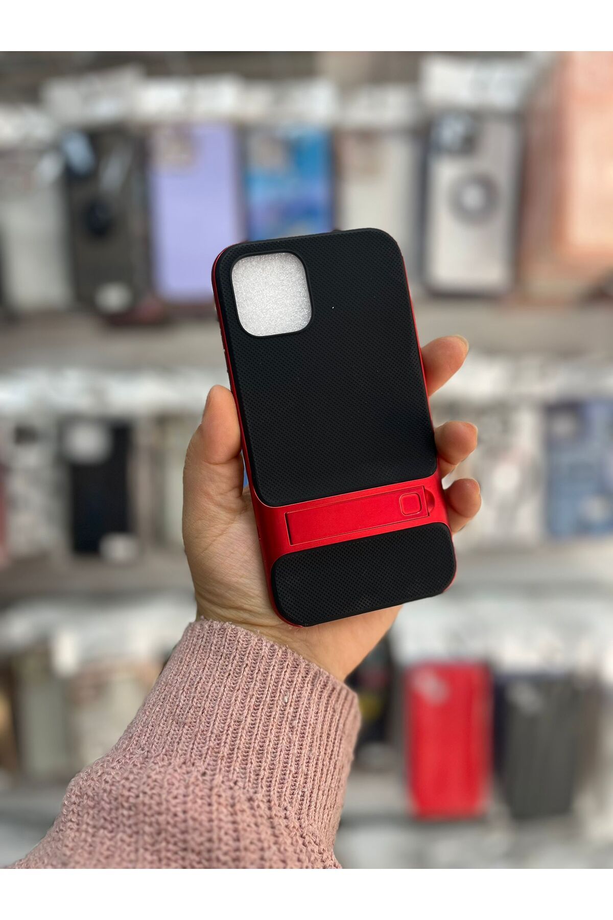 TECNOTREND APPLE İPHONE 11 PRO STANDLI VENUS SİLİKON KAPAK