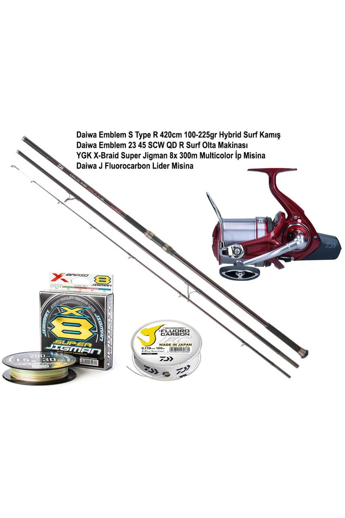 daiwa Emblem Üst Segment Surf Olta Takımı