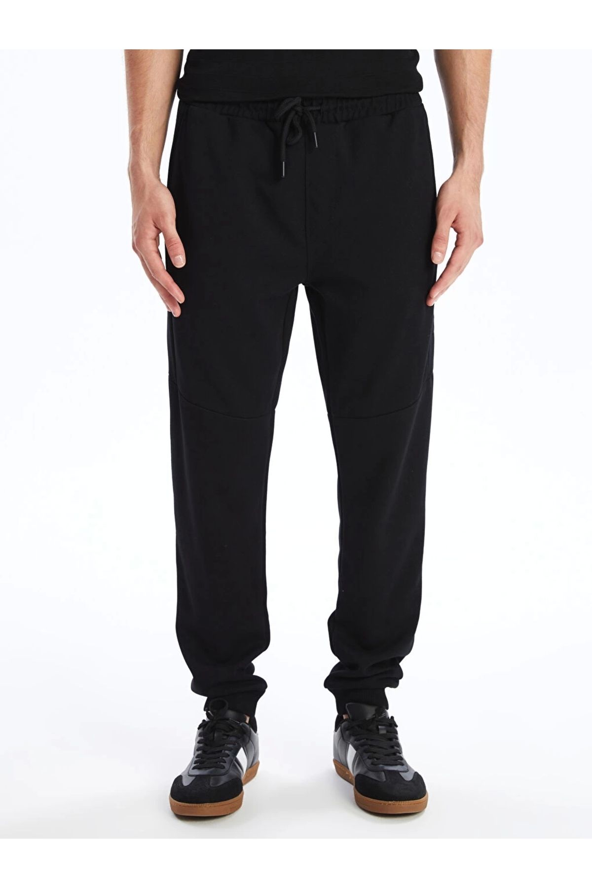 LC Waikiki-Lcw Casual Black Slim Fit Men's Jogger Sweatpants 2