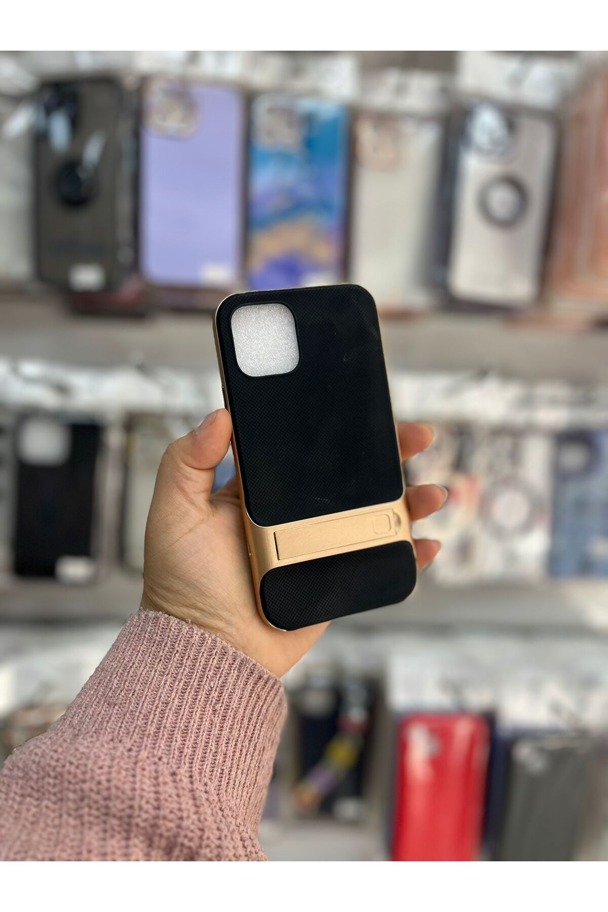 TECNOTREND APPLE İPHONE 11 PRO STANDLI VENUS SİLİKON KAPAK
