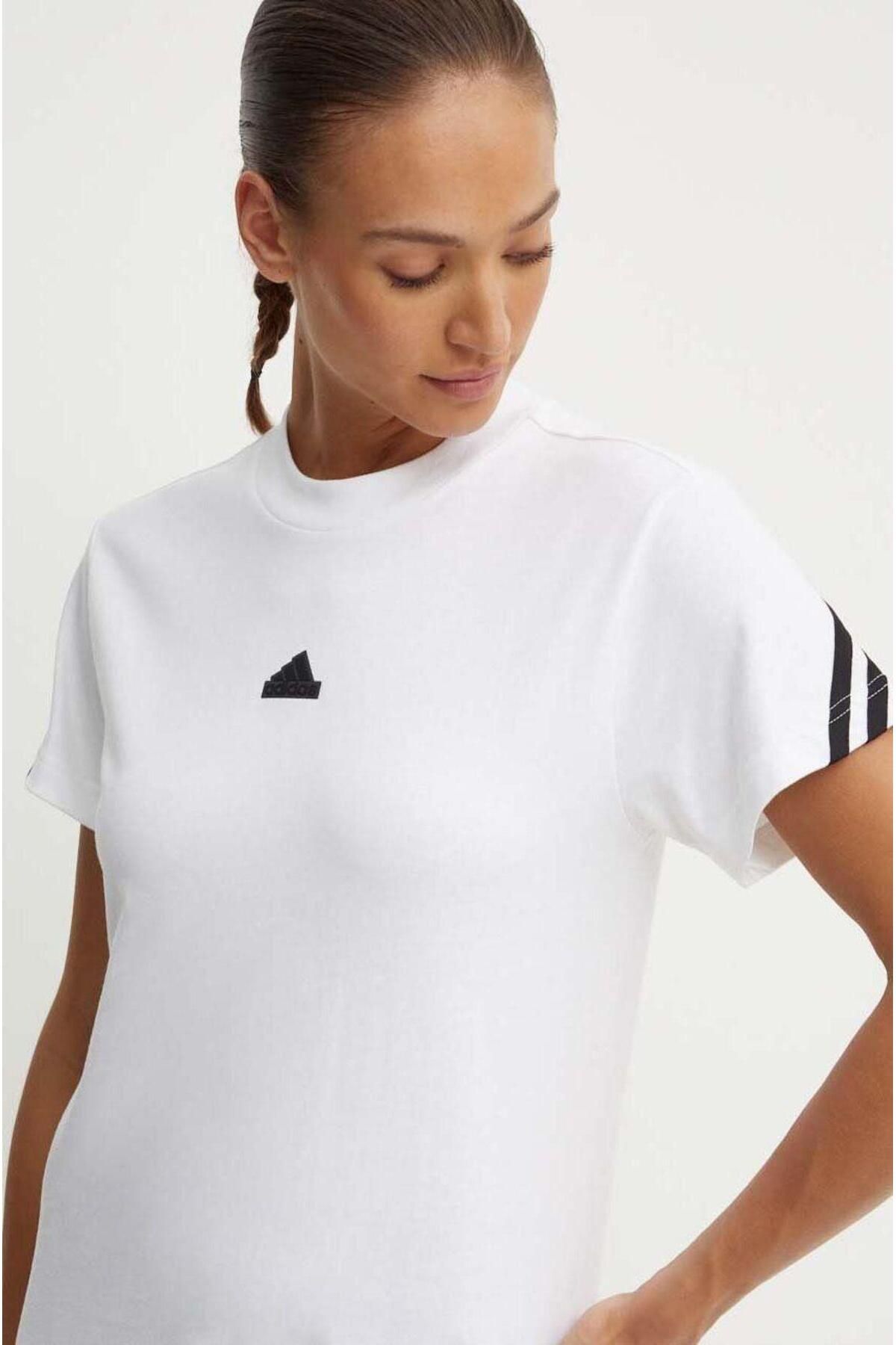 adidas Future Icons Kadın Pamuklu Beyaz T-shirt