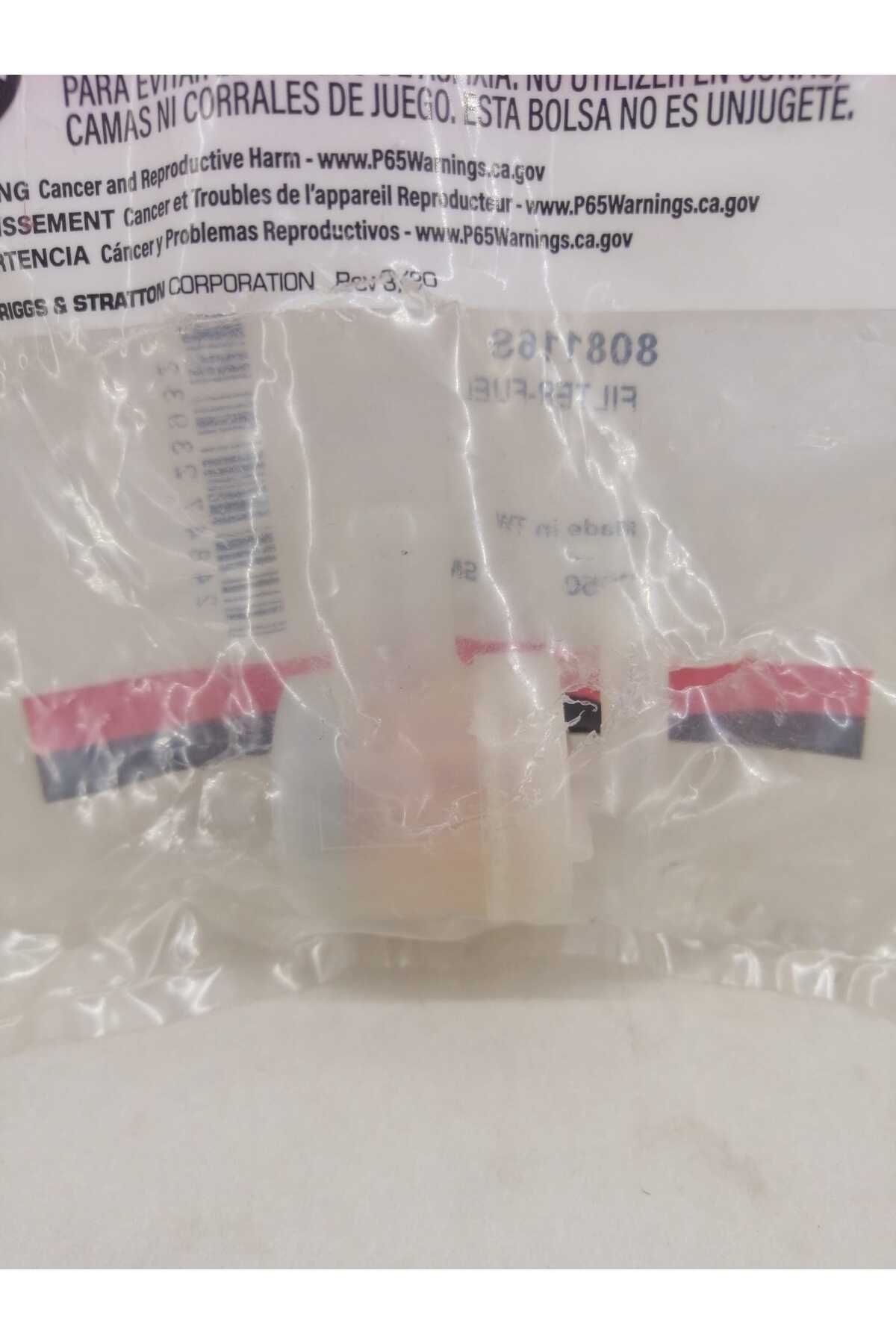 Briggs&Stratton Briggs & Stratton 808116S Fuel Filter