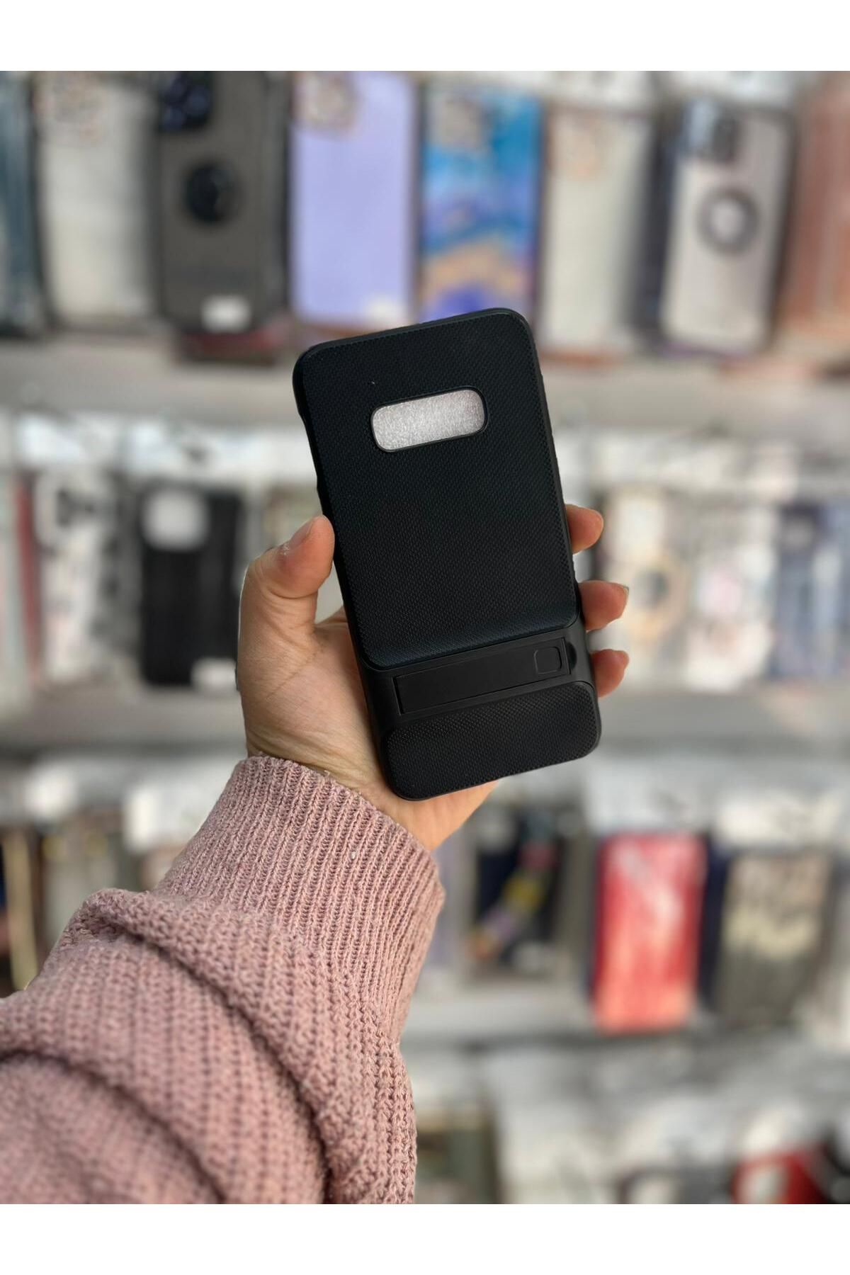 TECNOTREND Samsung Galaxy S10 E STANDLI VERUS SİLİKON KAPAK