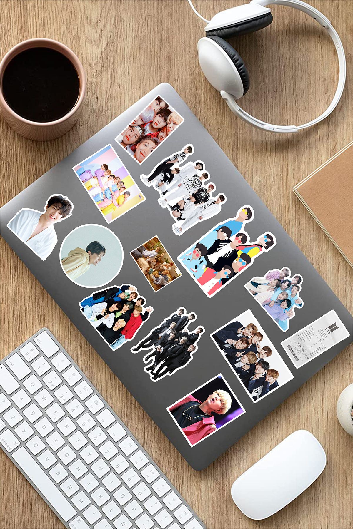 AR Sticker BTS K-Pop Laptop Notebook Tablet Sticker Set 5