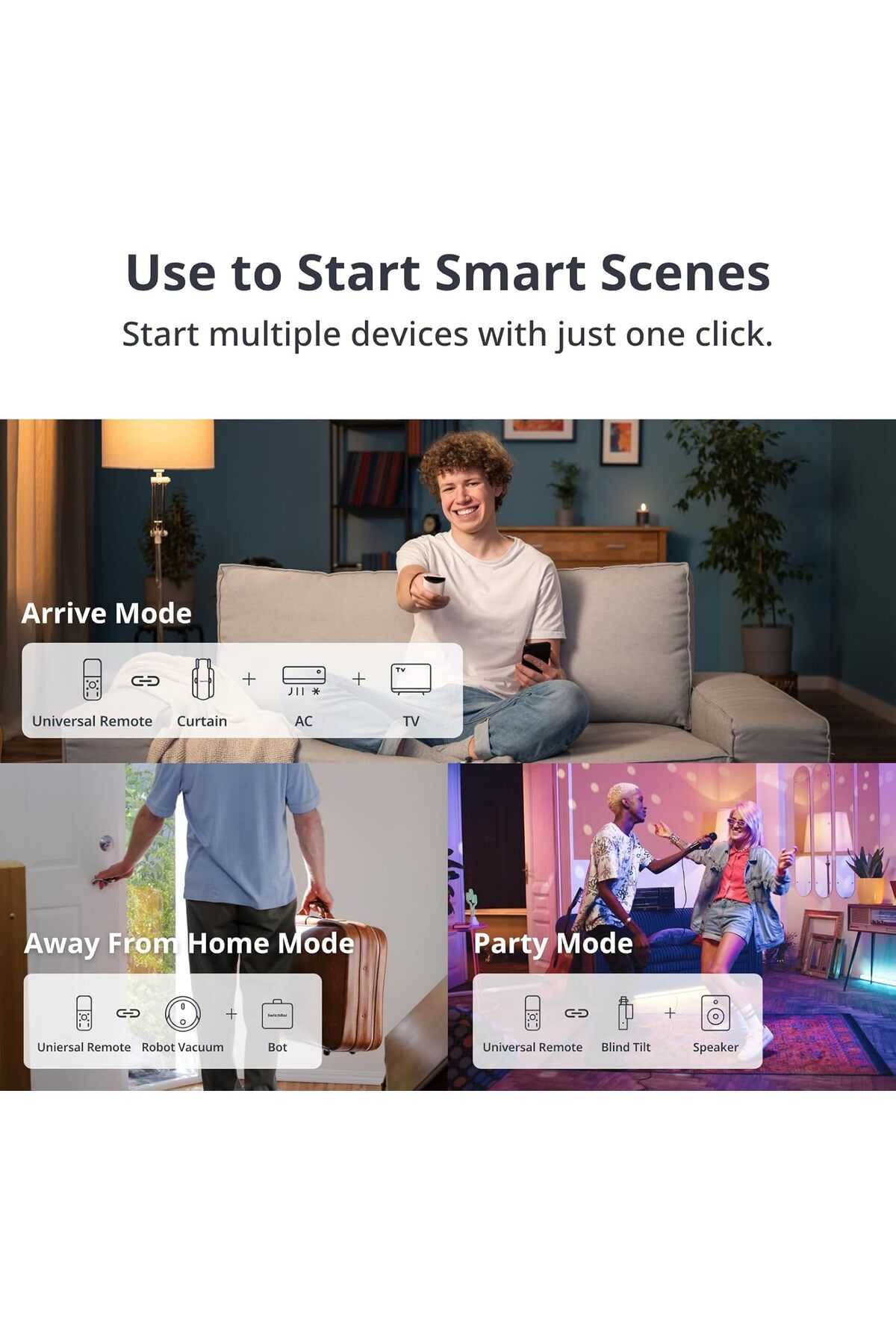 SwitchBot-Universal Remote Control with Customizable APP, All-in-one Smart Remote Control 8