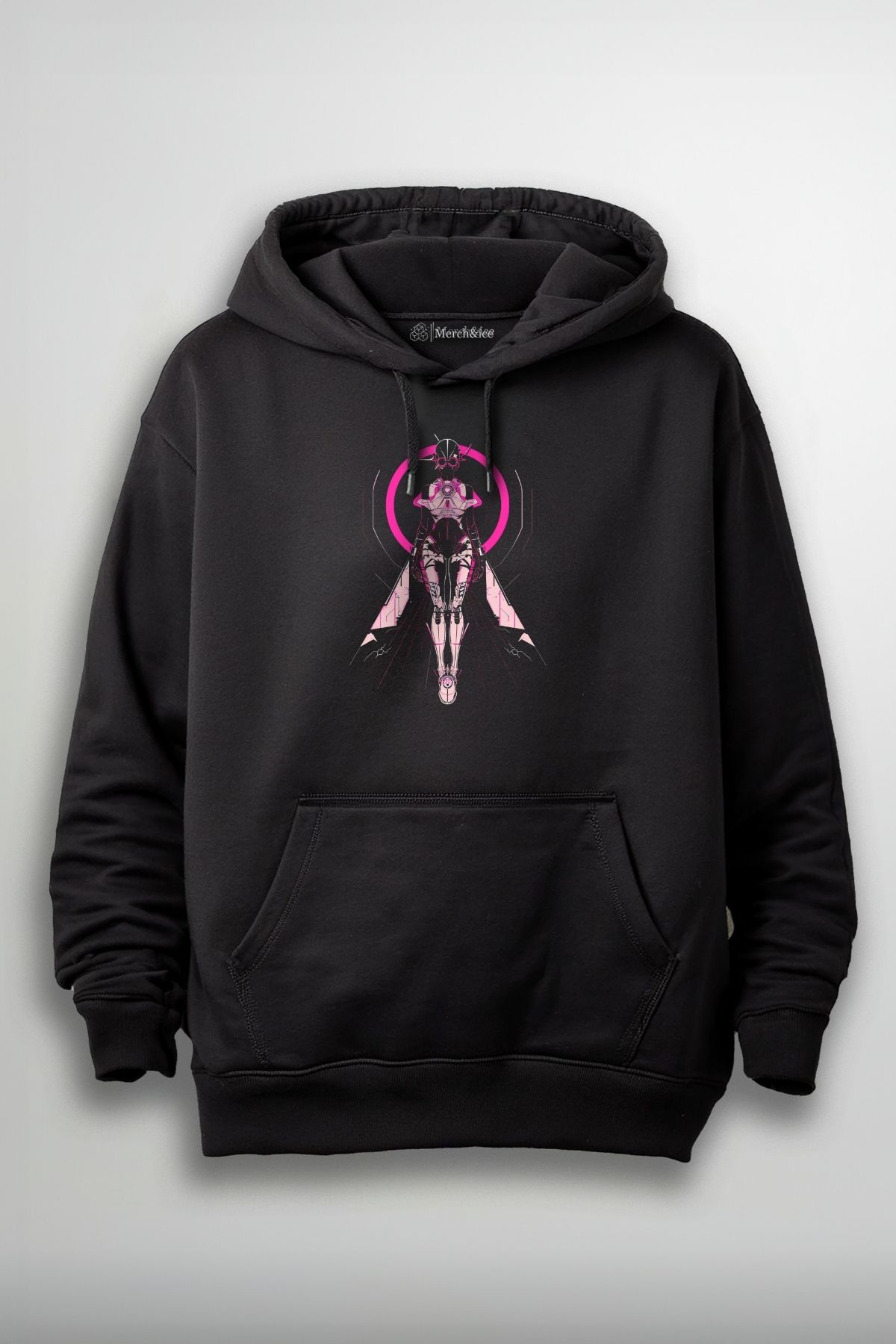 Merch&ice Superkahraman Robot Baskılı Unisex Sweatshirt