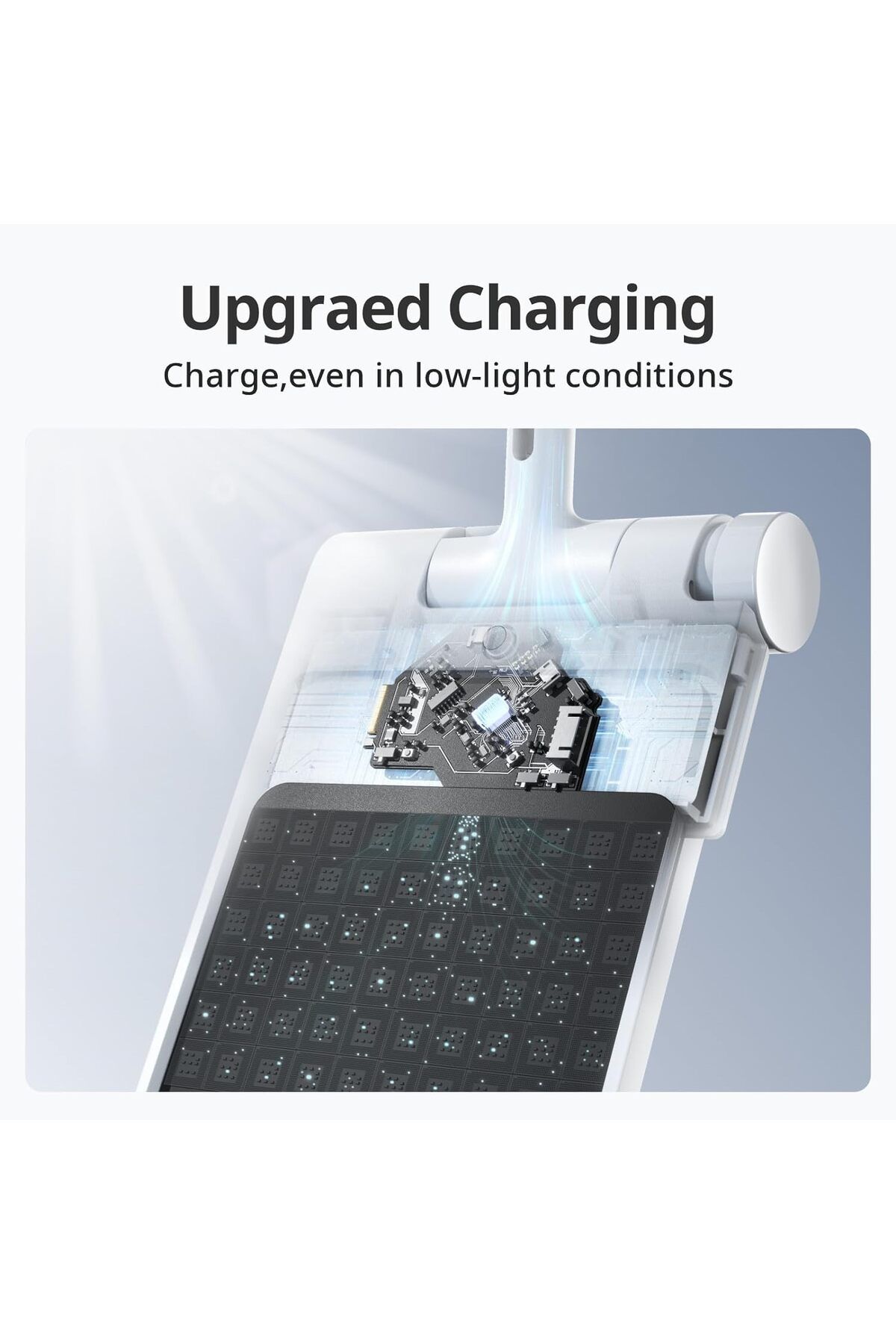 SwitchBot-Smart Solar Panel Charger for SwitchBot Curtain Rod 3 and U Rail 3 Support Low Light Charging 4