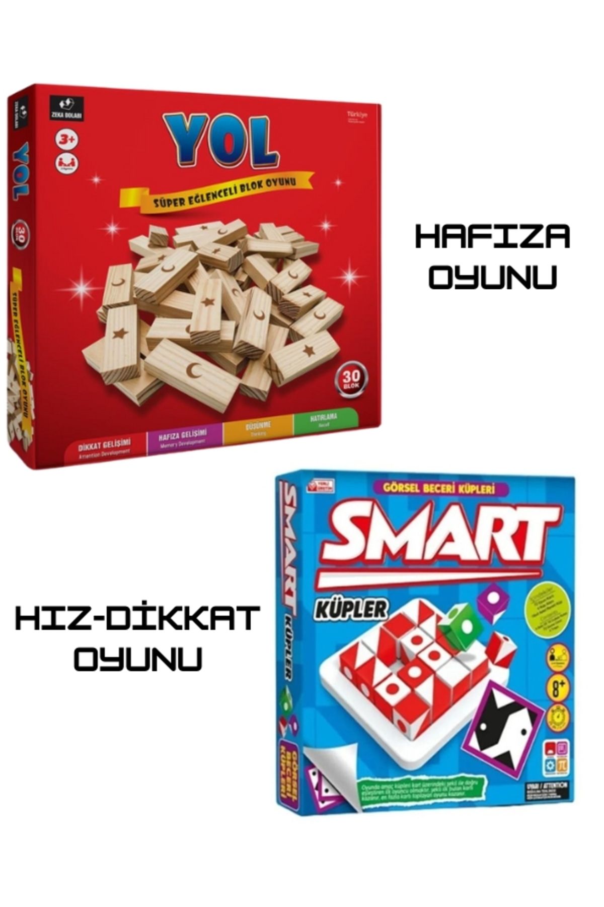 ZEKA DOLABI YOL & SMART KÜPLER ( hafıza - hız - dikkat- görsel algı )