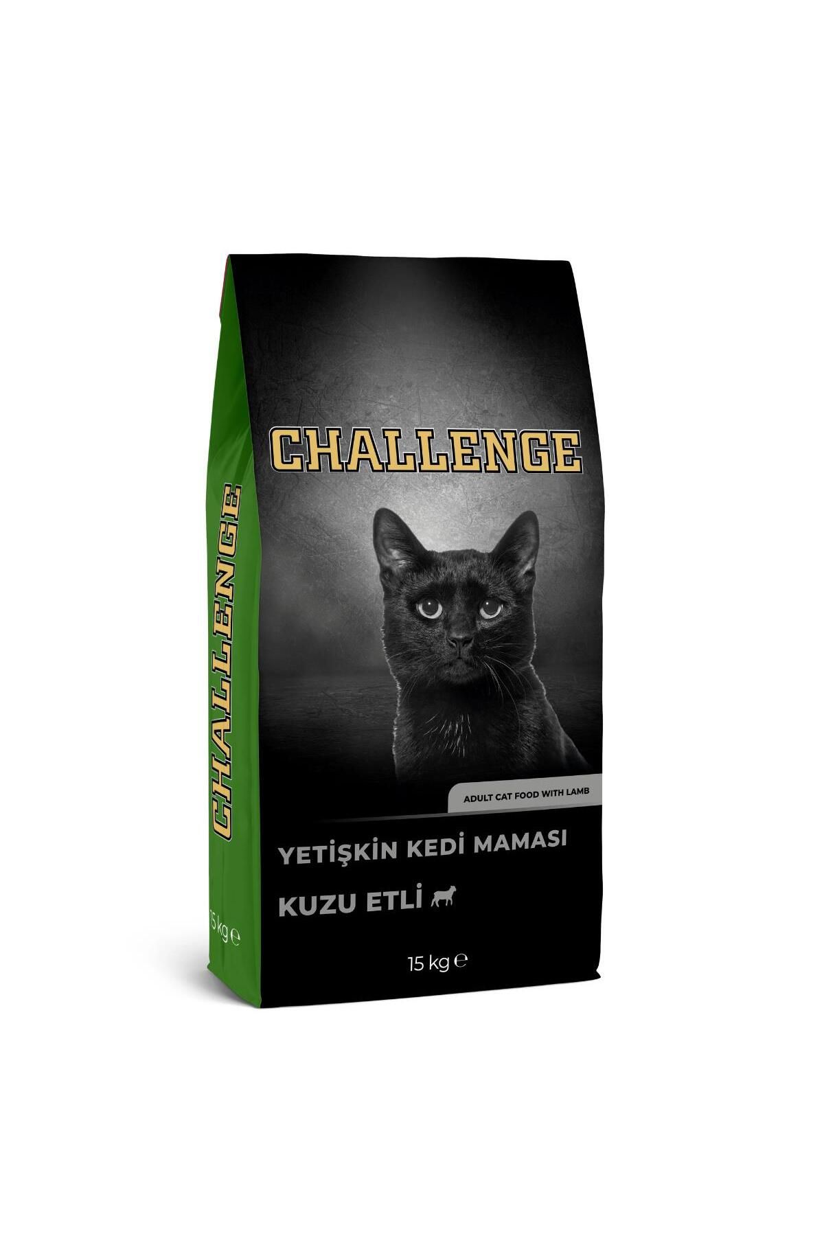 YEMCİPETSHOP Challenge Kuzu Etli Yetişkin Kedi Maması 15 Kg