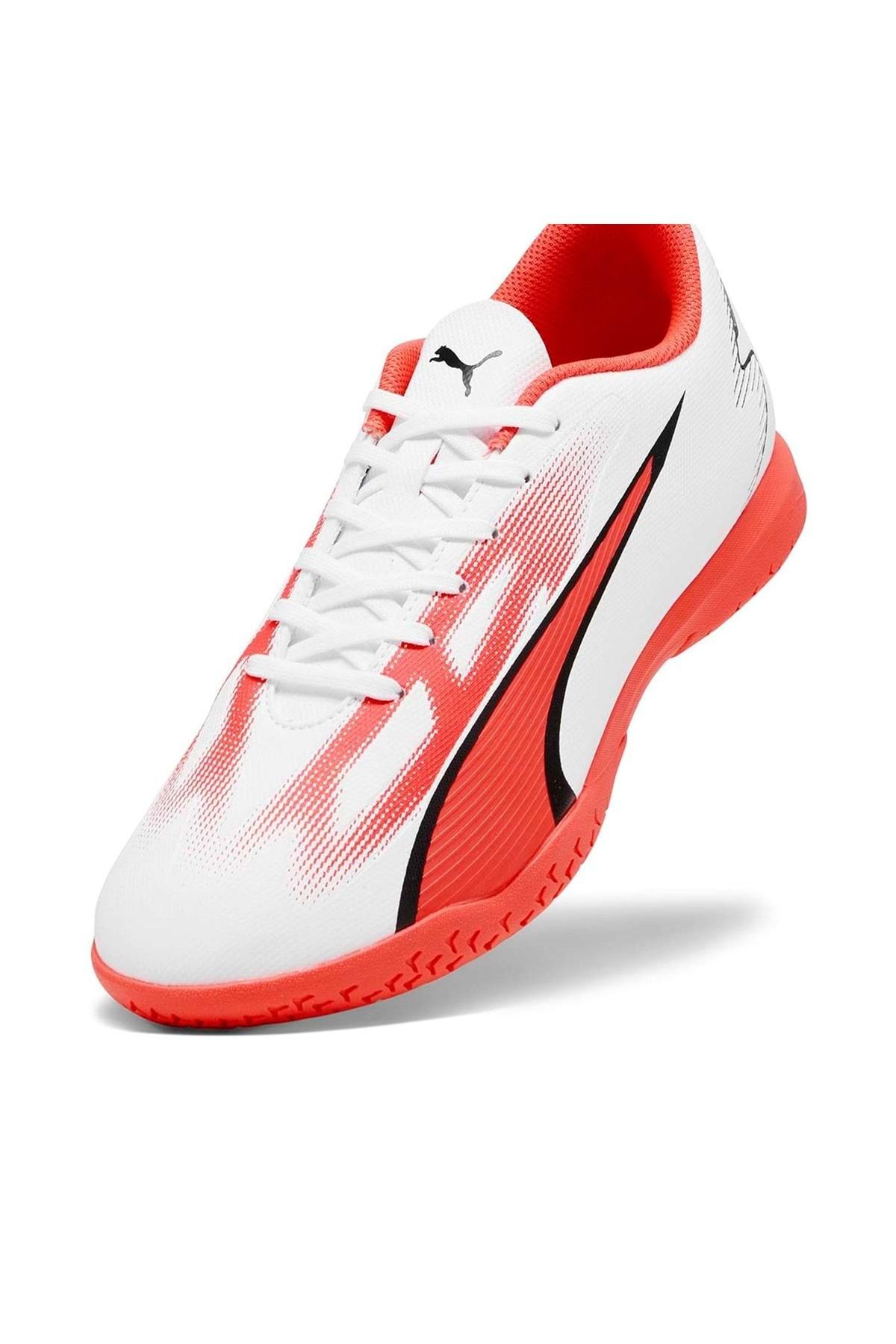 کفش چمن مصنوعی داخلی سفید مردانه 107529 01 Ultra Play It 's Futsal Salon Field Puma