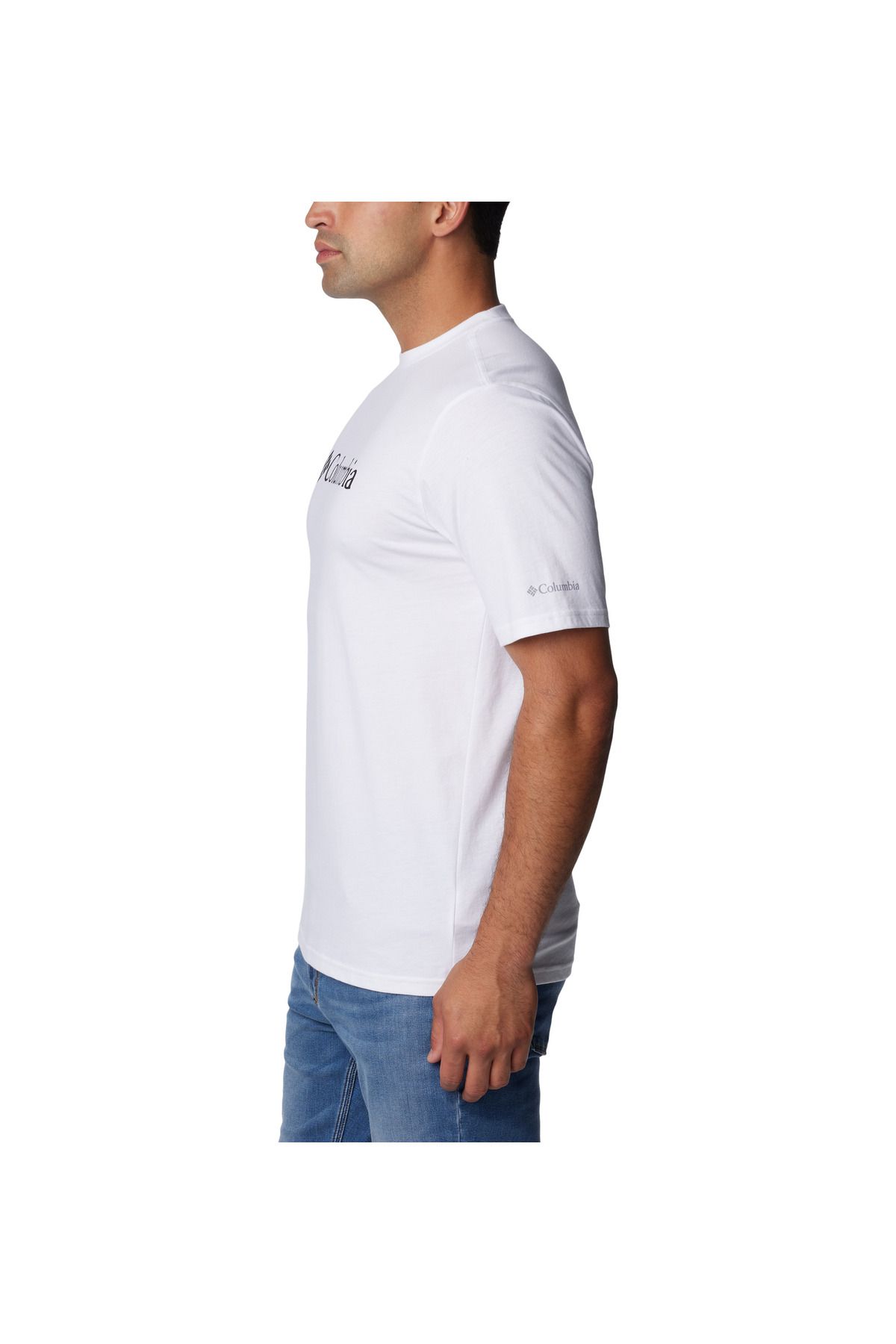 Columbia-White Sports T-Shirt Cl 1680051 -100 5