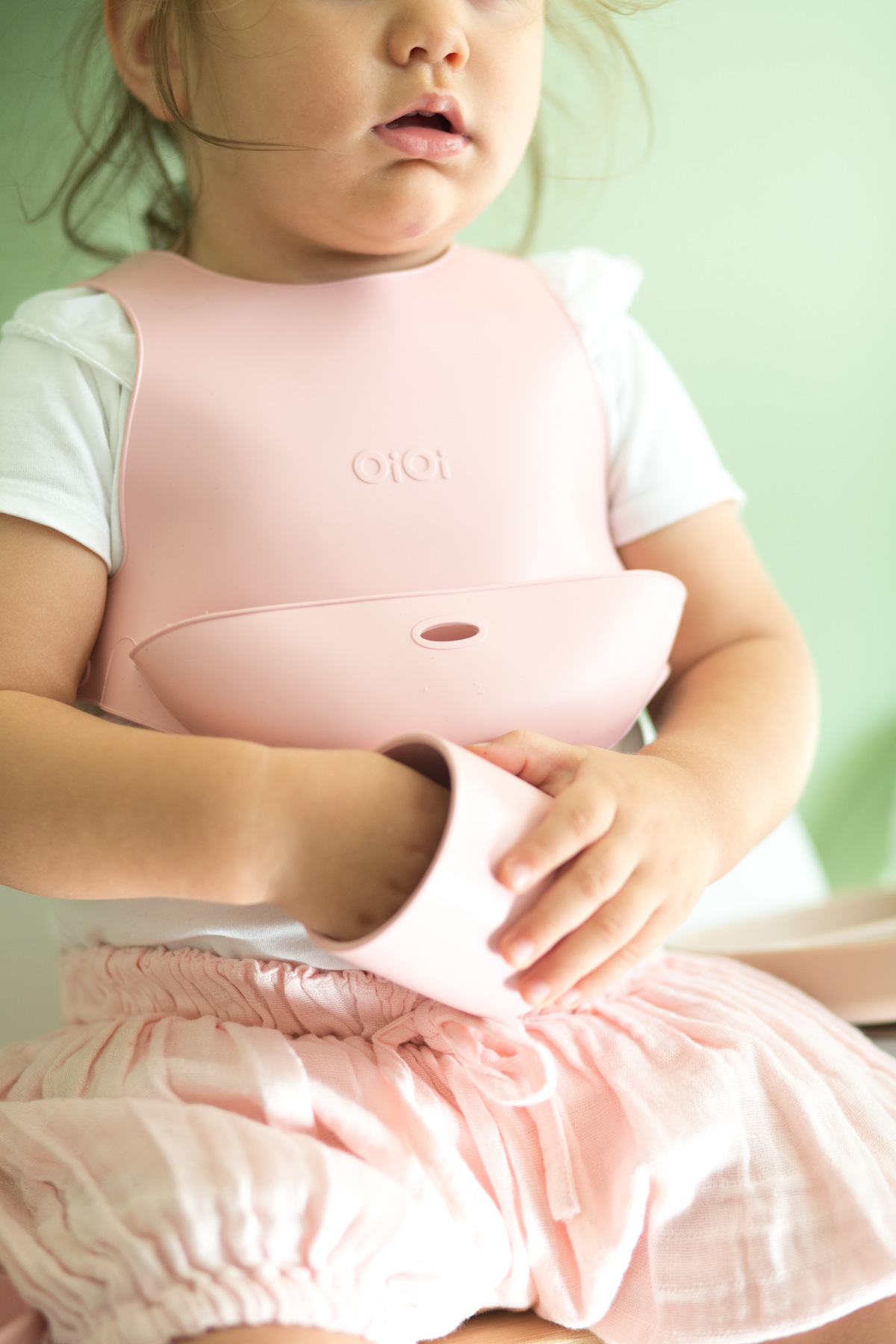 OiOi Silikon Mini Bardak Pinky Pink fotoğrafı 5 (önizleme)