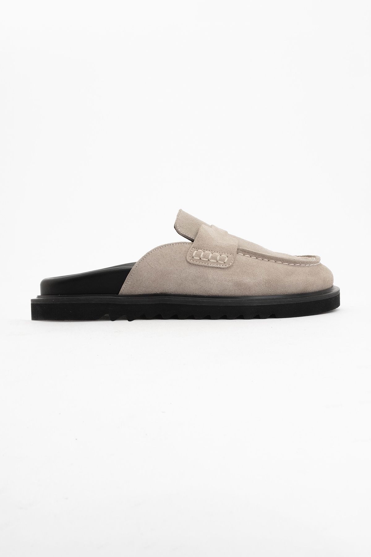 دمپایی نود زنانه جیر بژ Laven Beige اورجینال luvishoes